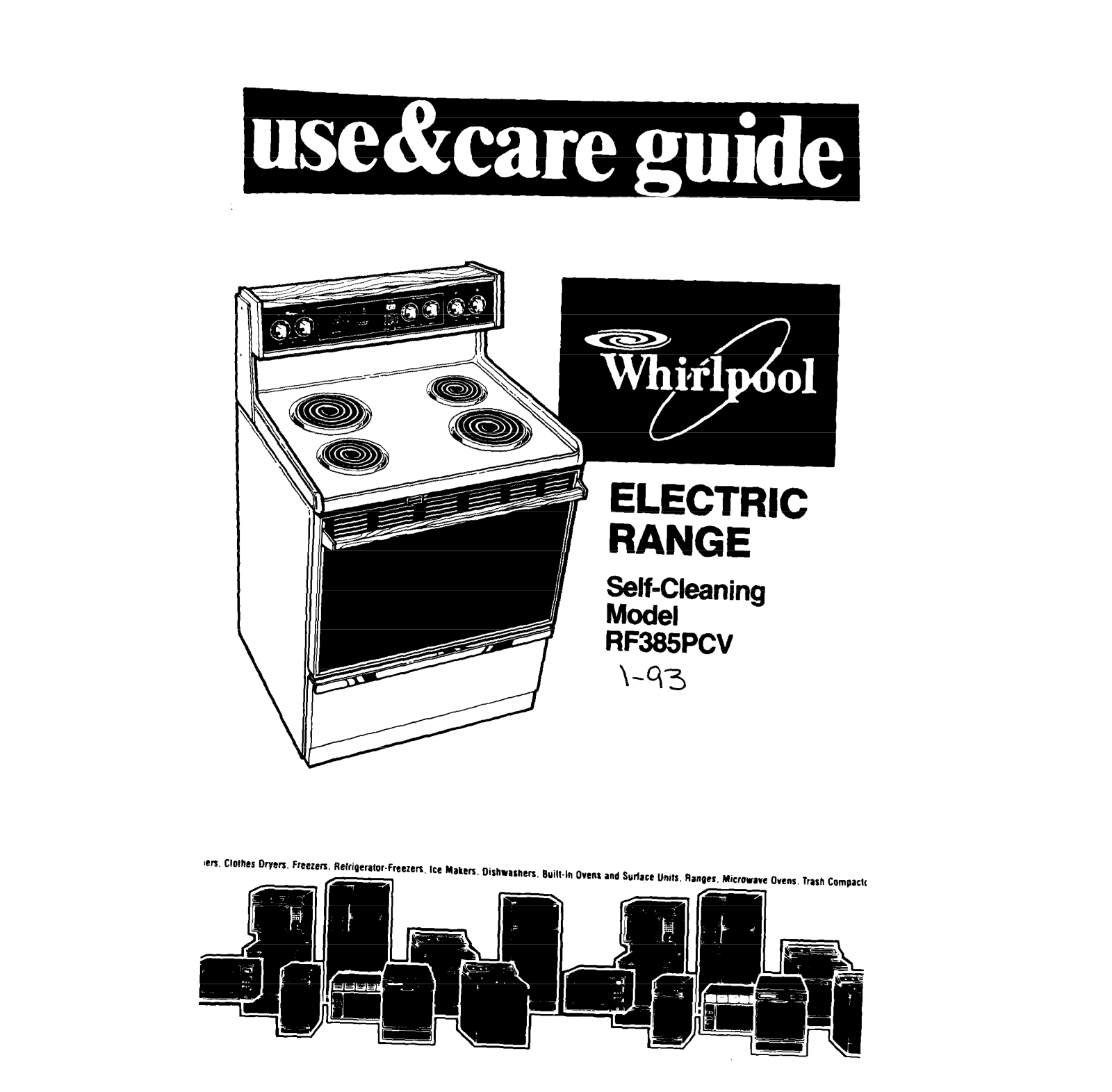 Whirlpool RF385PCV User Manual - ManualMachine.com