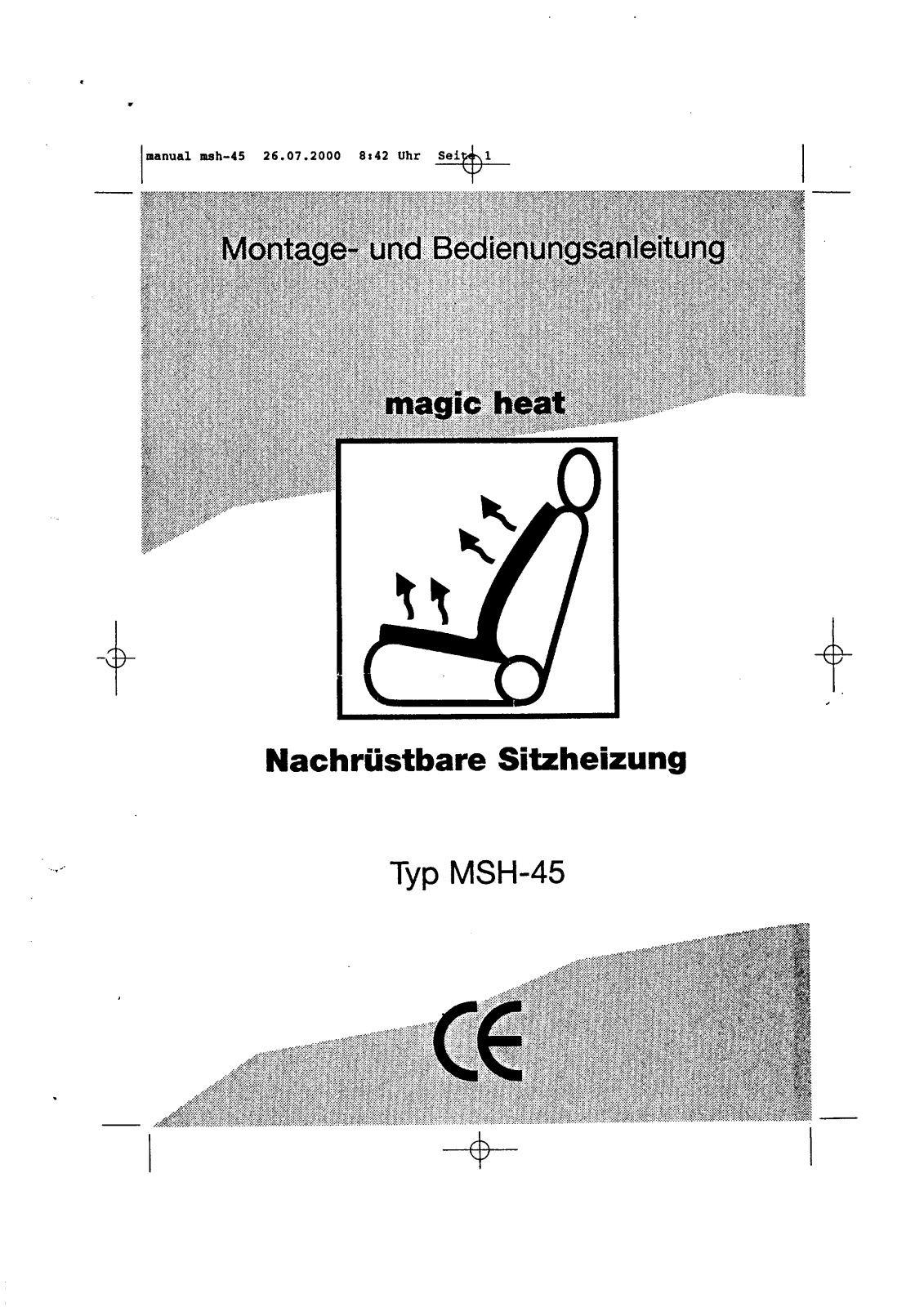 Waeco MSH-45 User guide