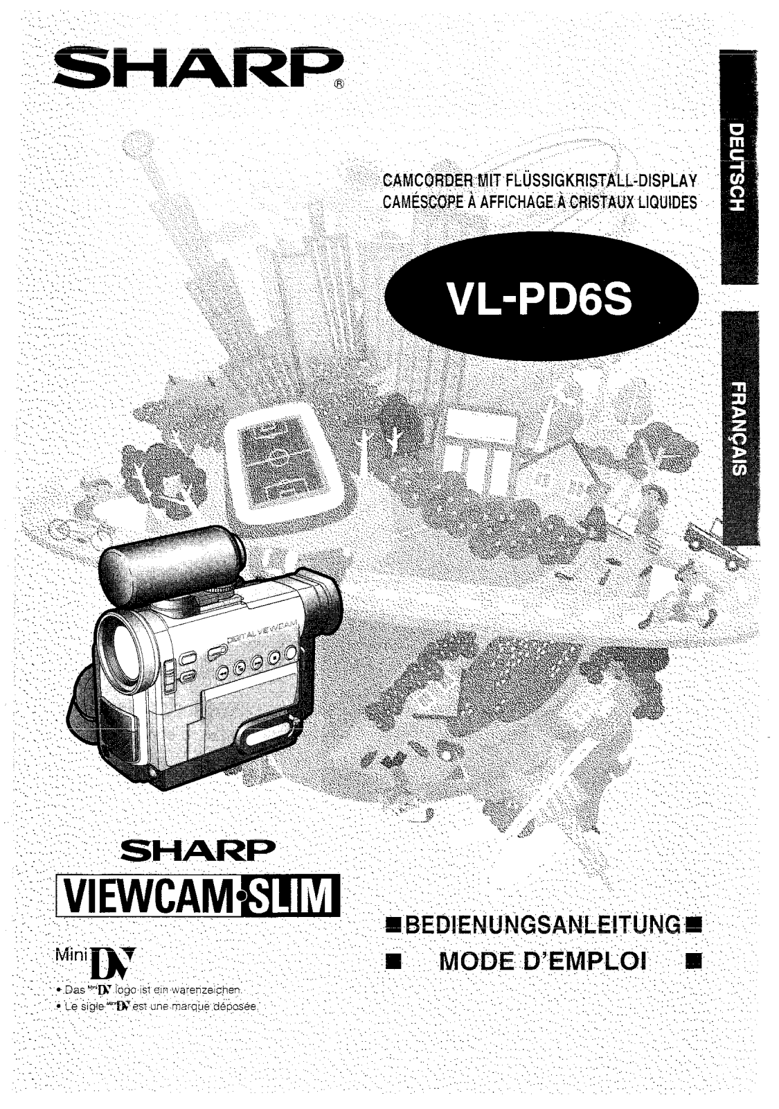 Sharp VLPD6S User Manual