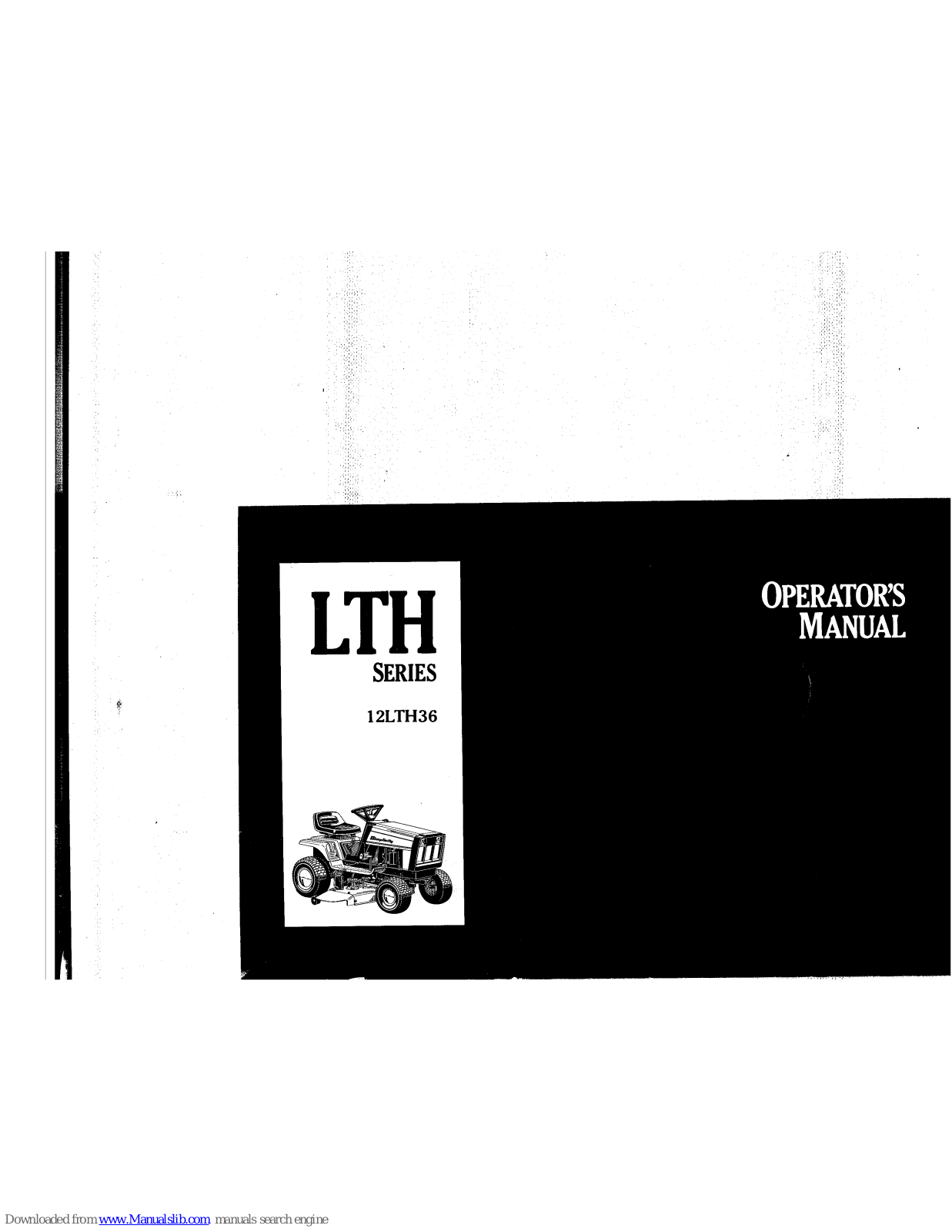 Simplicity 12LTH36 Operator's Manual