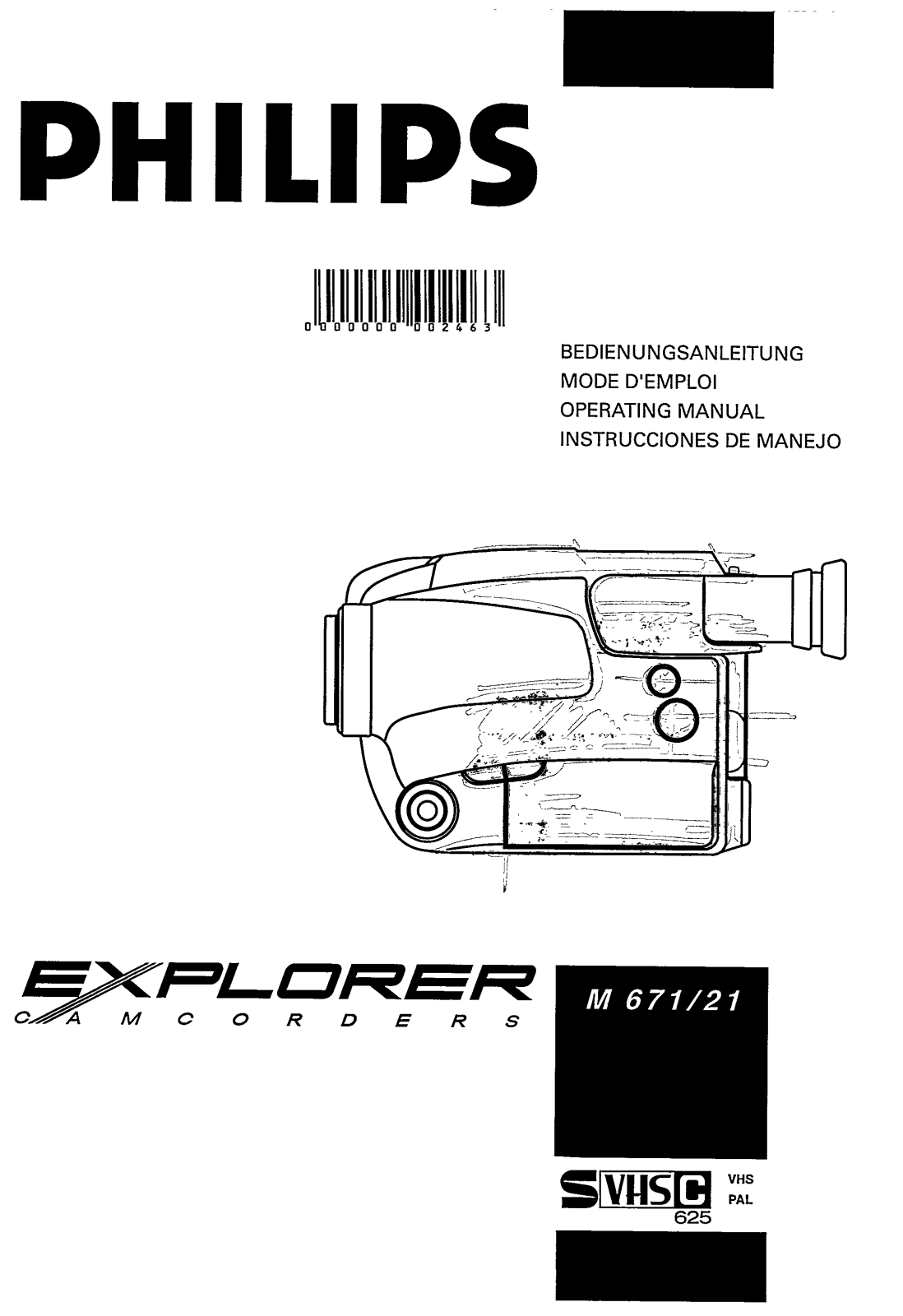 Philips M671/21 User Manual