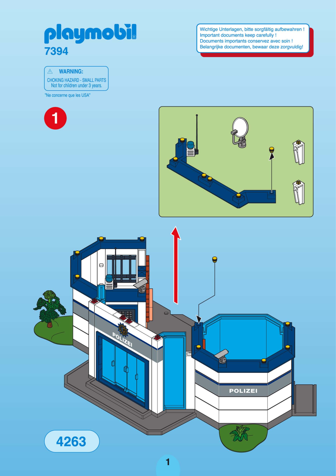 Playmobil 7394 Instructions