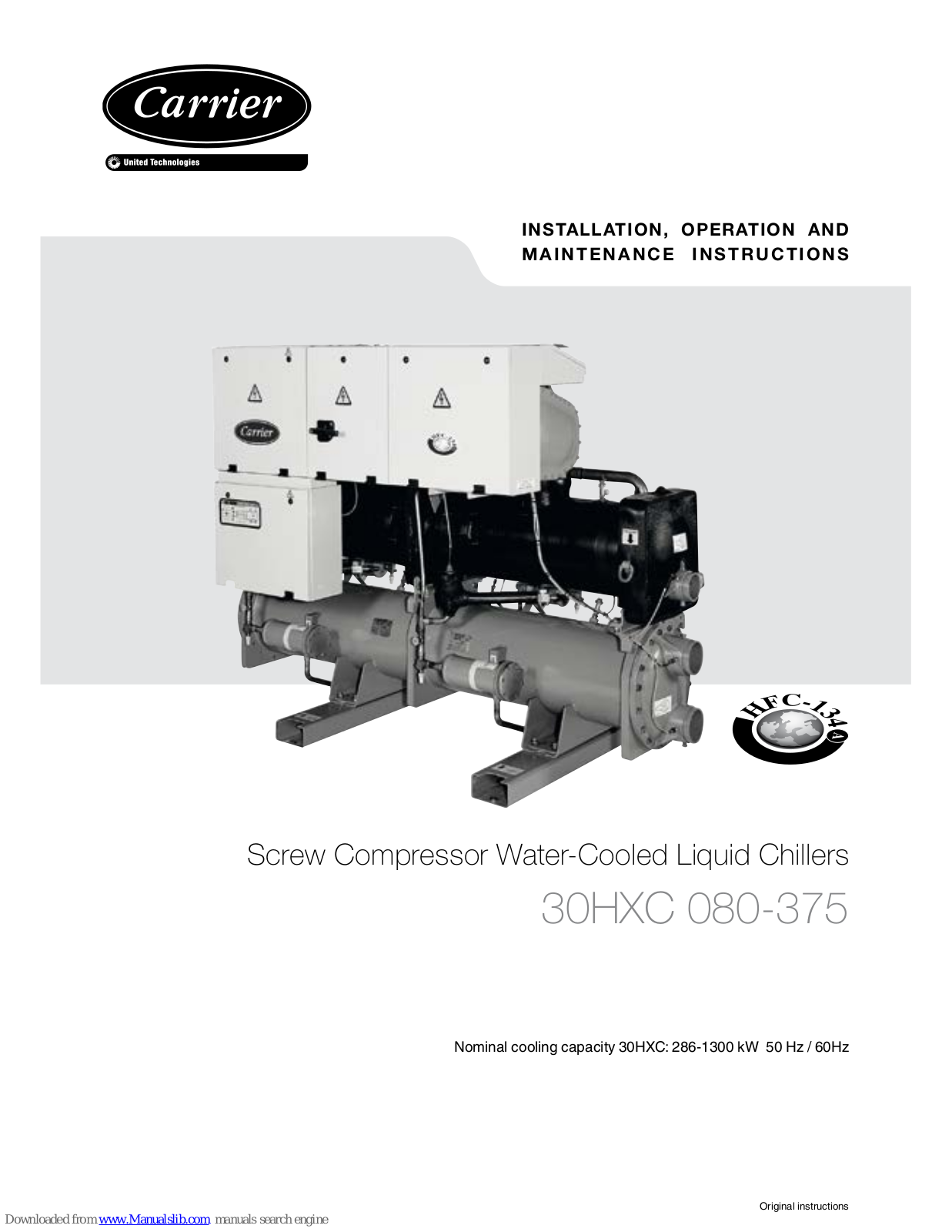 Carrier 30HXC Installation, Operation And Maintenance Instructions - ManualMachine.com