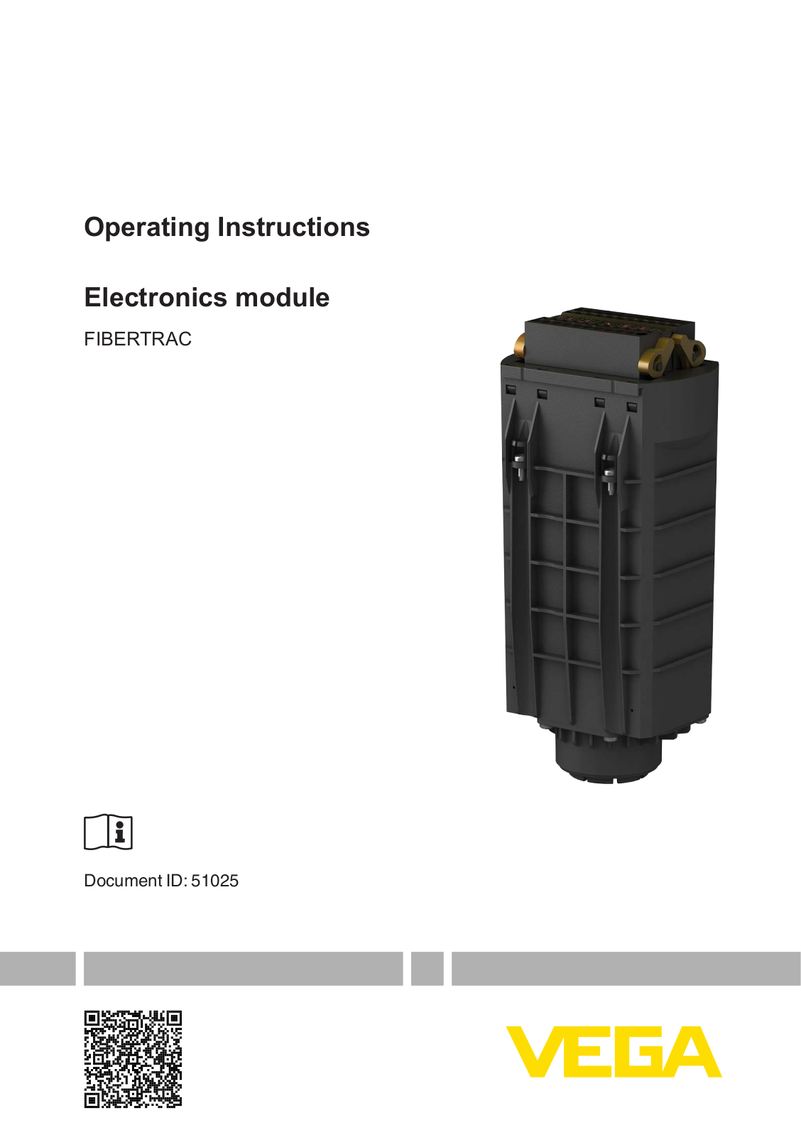 Vega FIBERTRAC Operating Instructions