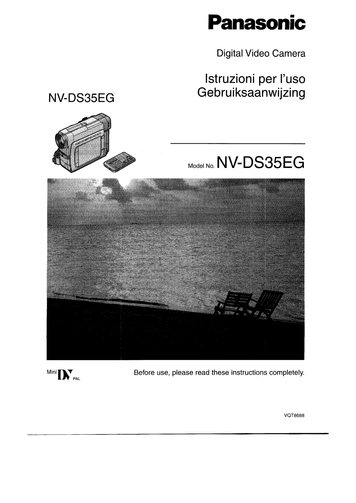 PANASONIC NV-DS35EG User Manual