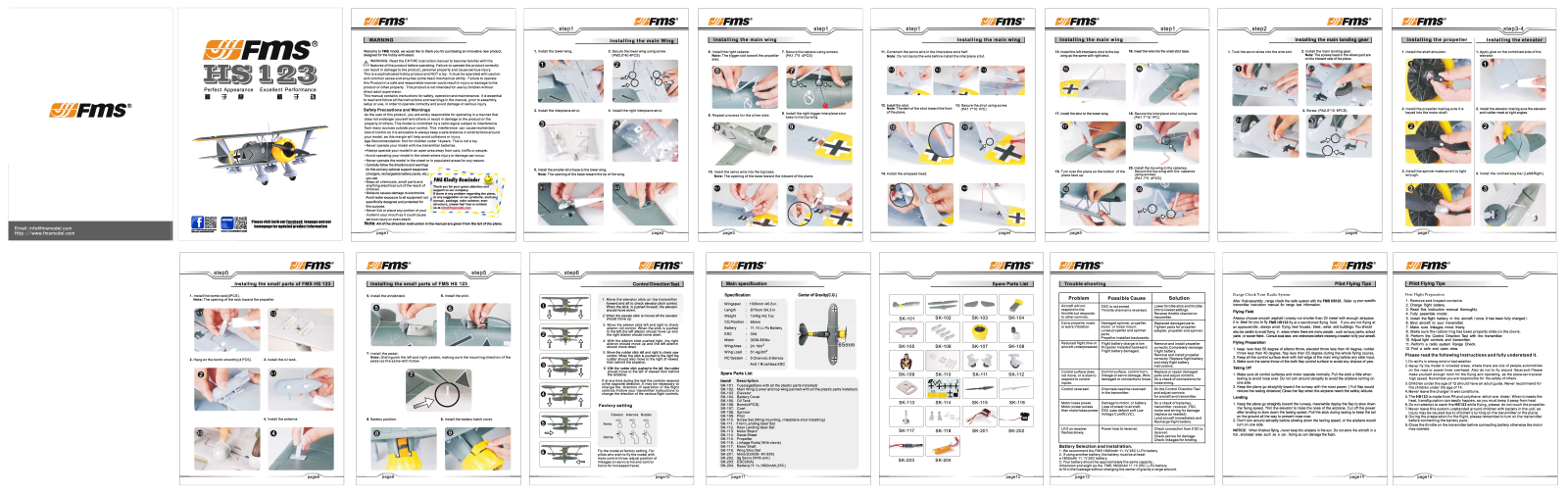 fms Henschel HS123 User guide - ManualMachine.com