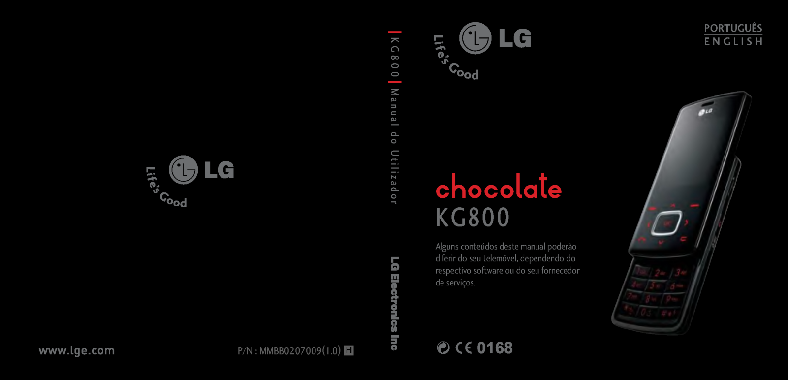 Lg KG800 User Manual