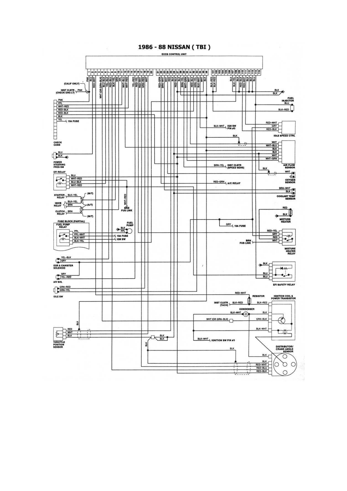 Nissan ESQNIS39 Diagram