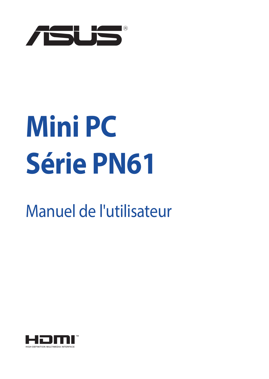 Asus PN61S, PN61 User’s Manual