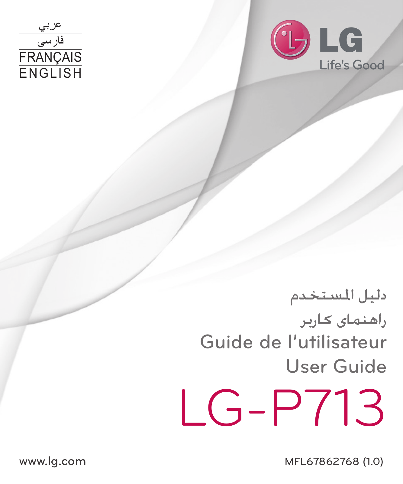 LG LGP713 Owner’s Manual