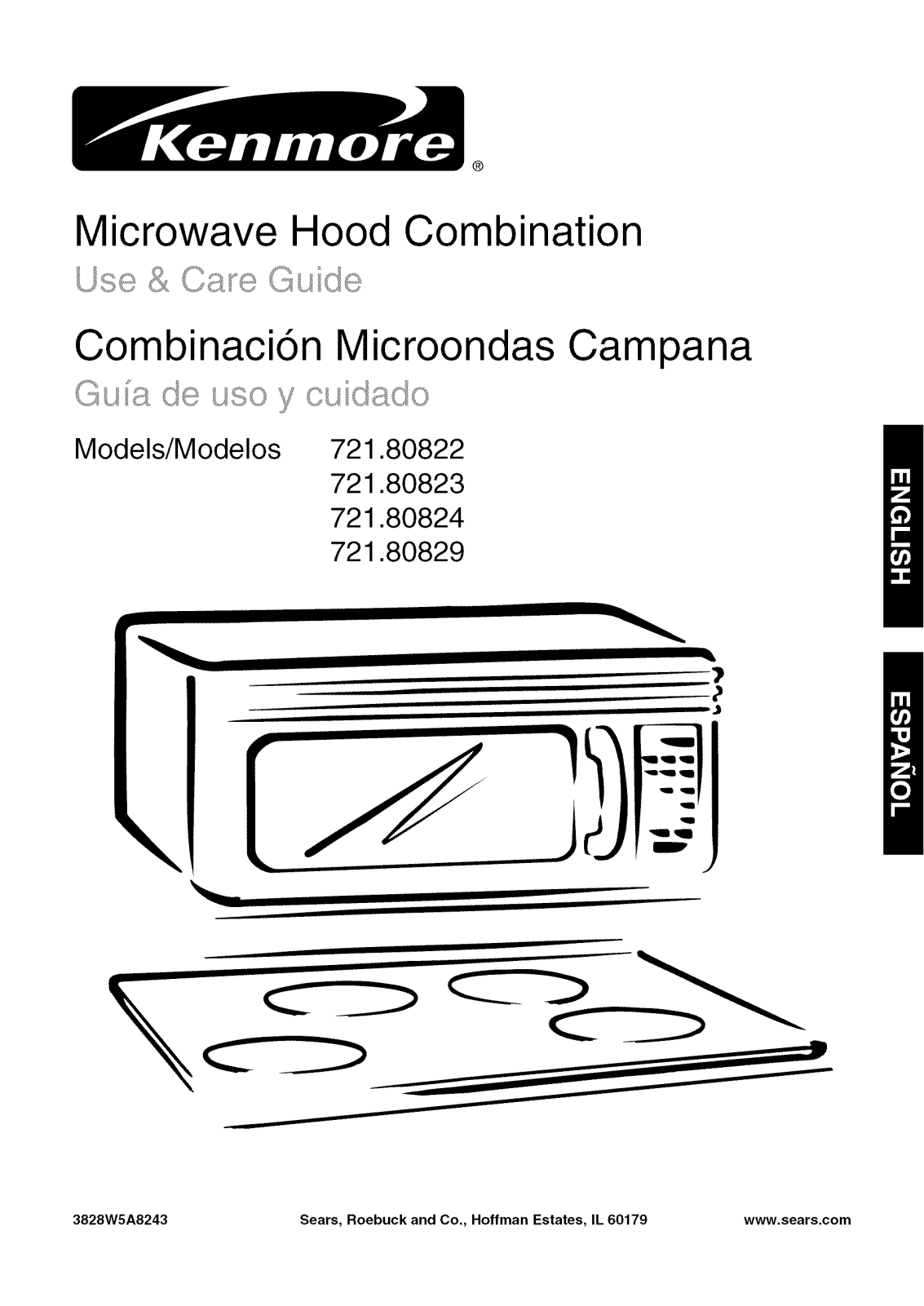 Kenmore 721.80824, 721.80823 User Manual - ManualMachine.com