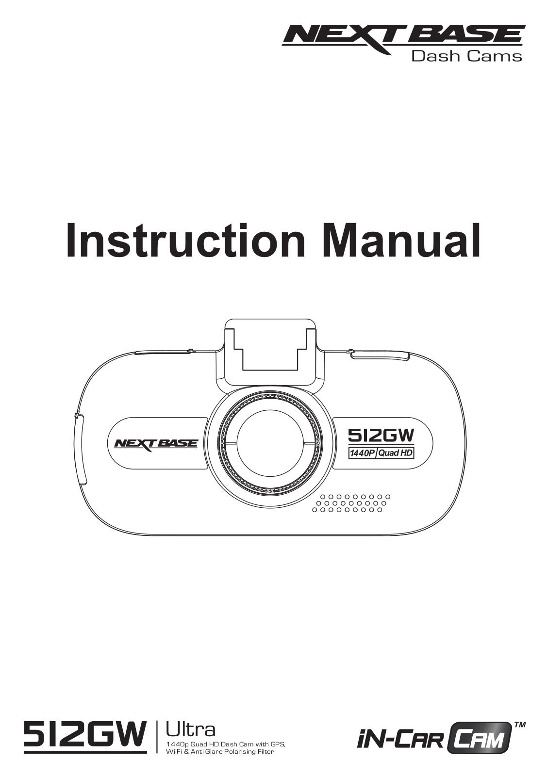 Nextbase NBDVR512GW Instruction manual