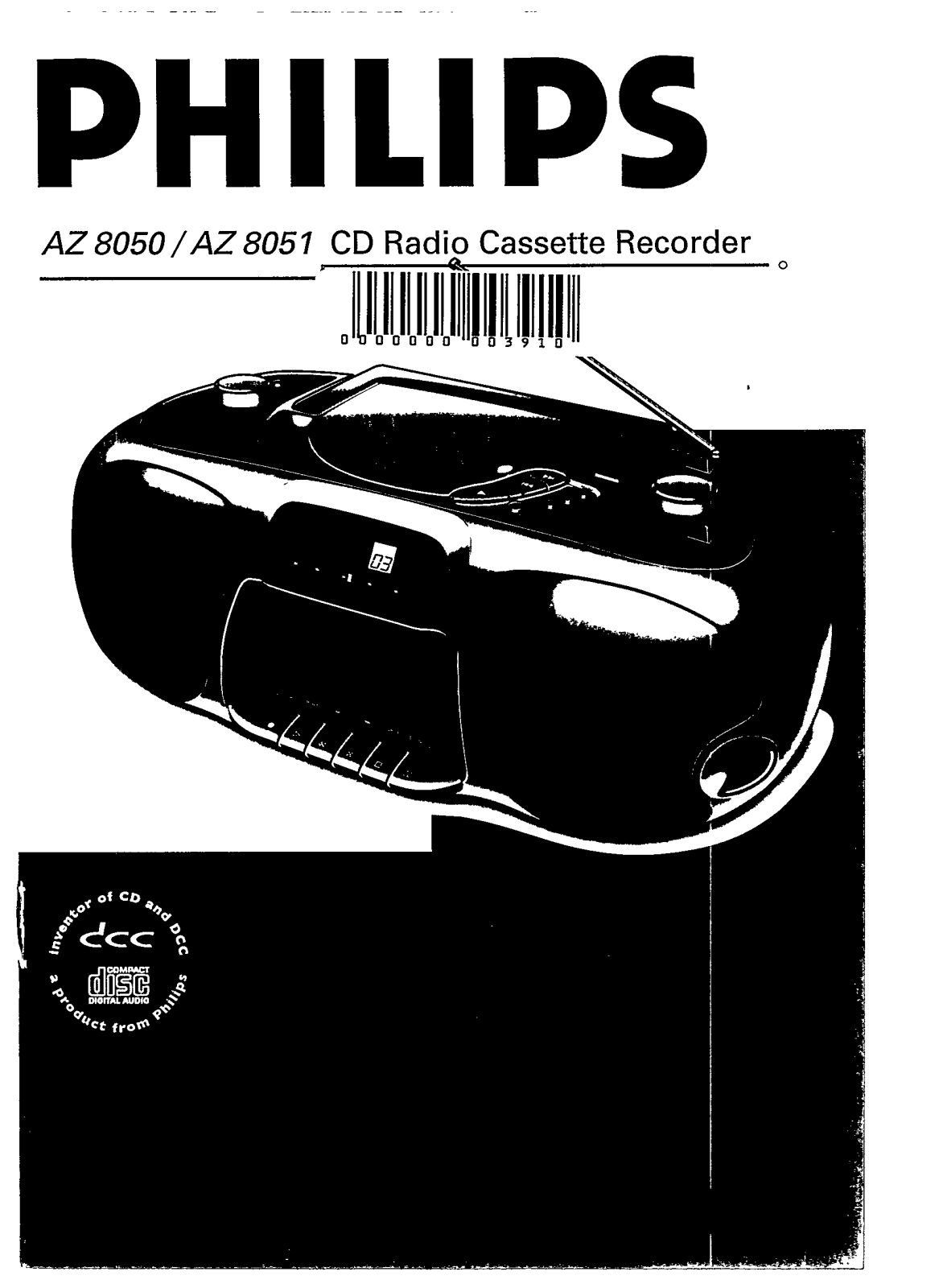 Philips AZ8051/19, AZ8051/11, AZ8051/01D, AZ8050/17D, AZ8051/01 User Manual