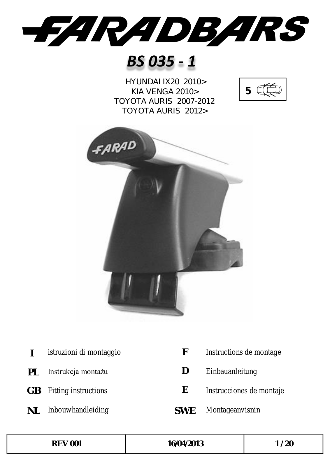 Farad BS 035-1 User Manual - ManualMachine.com