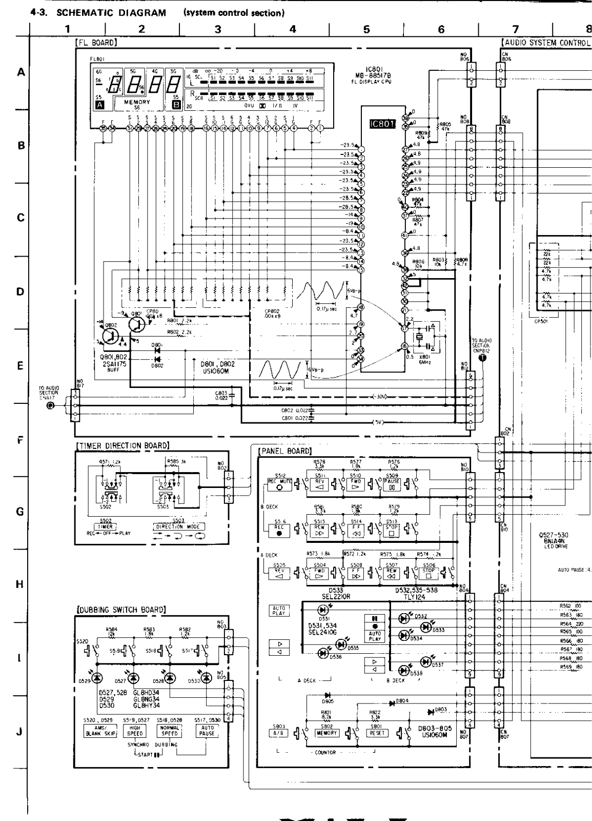 Sony TCWR-800 Schematic