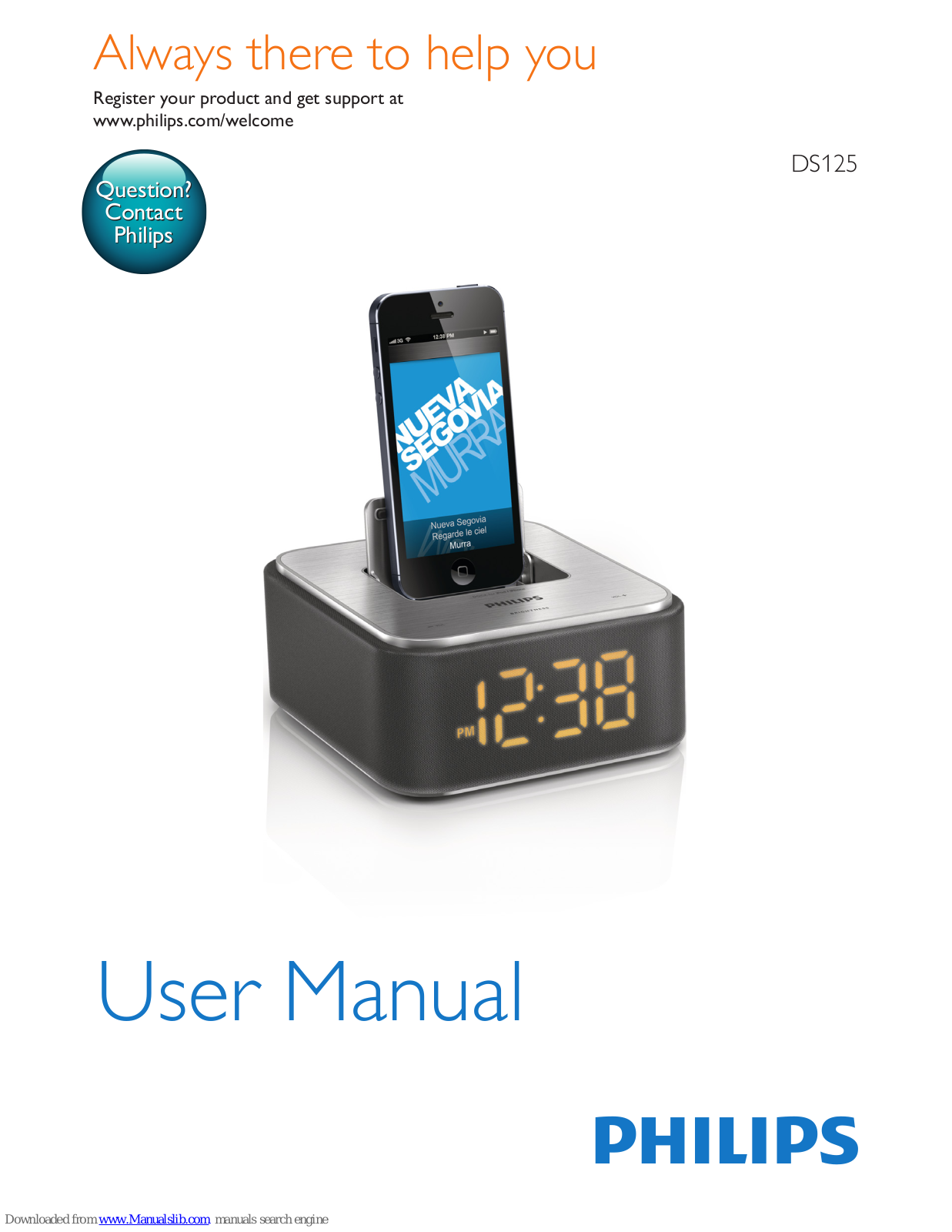 Philips DS125 User Manual - ManualMachine.com