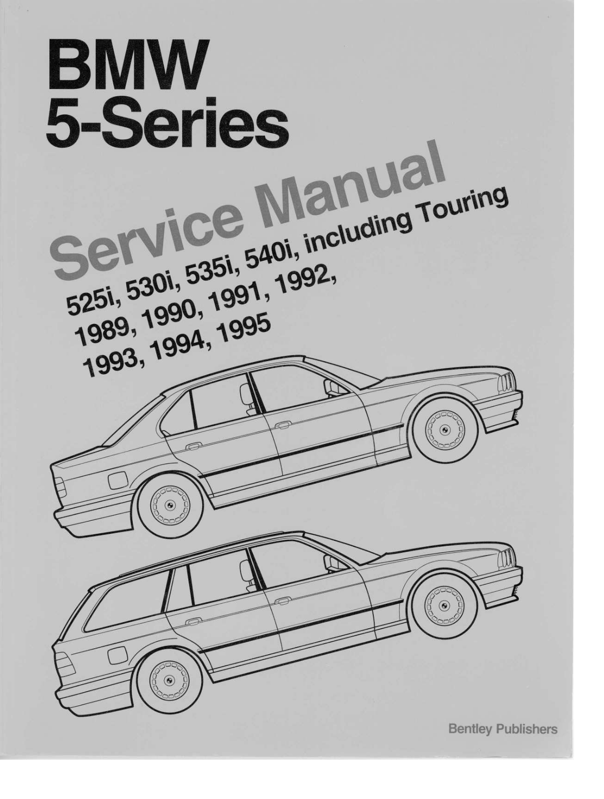 BMW 535 1989 1995, 540 1989 1995, 530 1989 1995, 525 1989 1995 User Manual