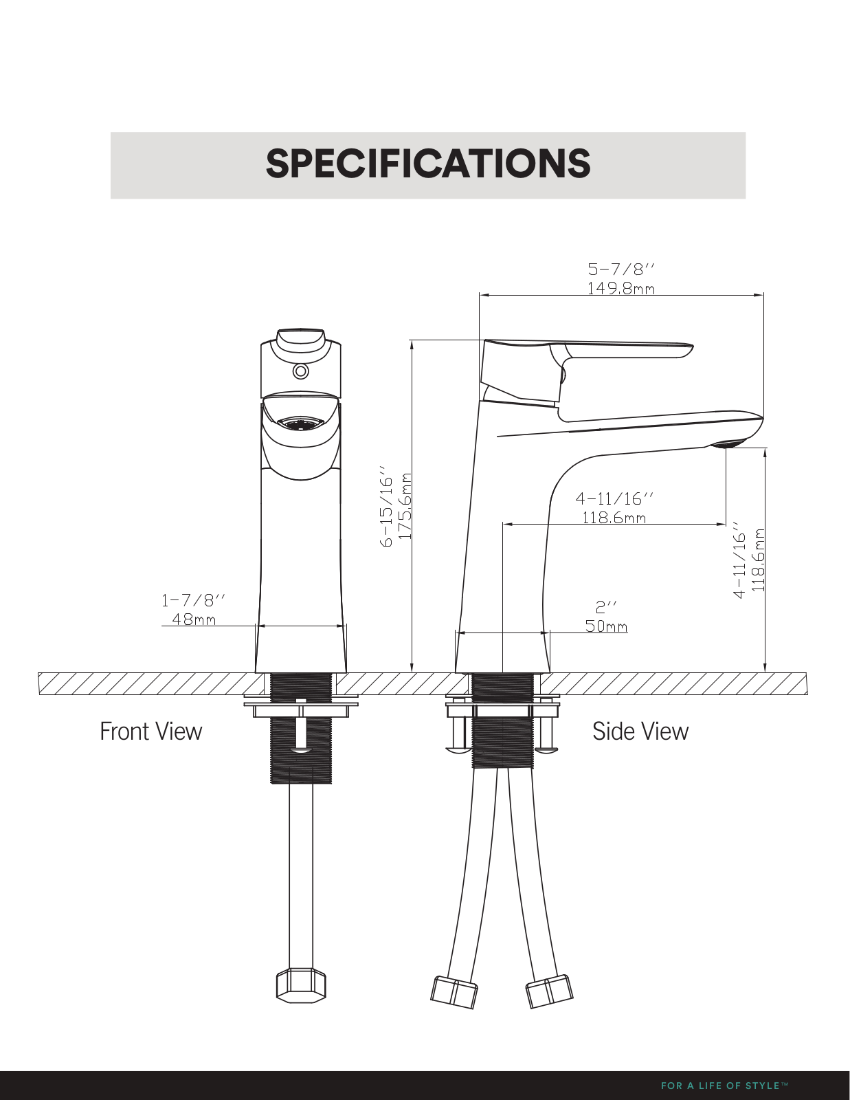 Fine Fixtures EAFK1140 Specifications - ManualMachine.com