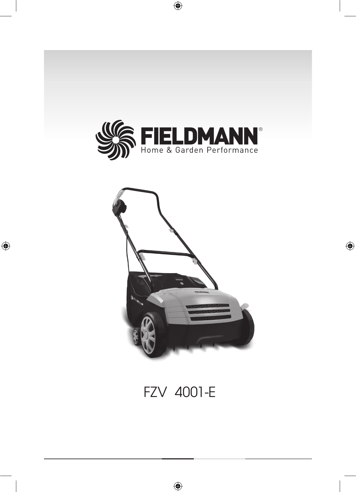 Fieldmann FZV 4001-E User Manual