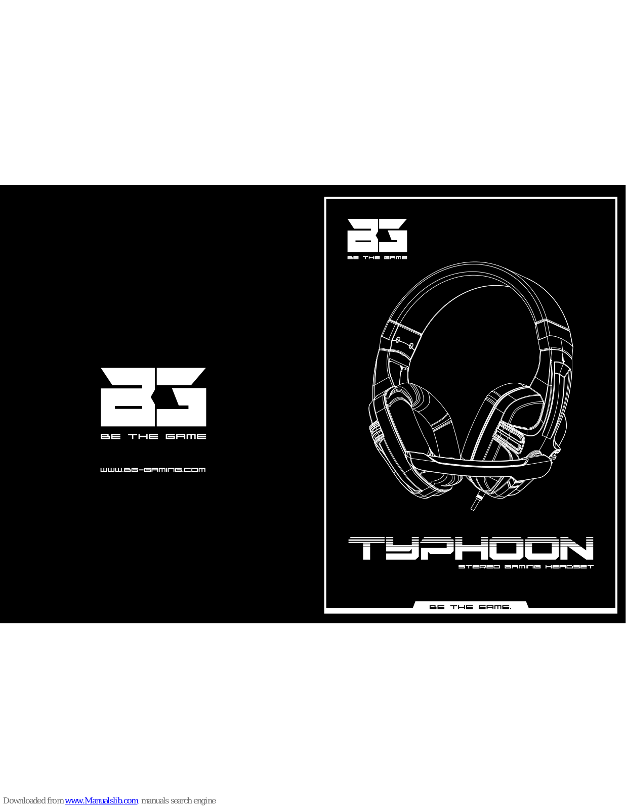 Bg Typhoon User Manual - ManualMachine.com