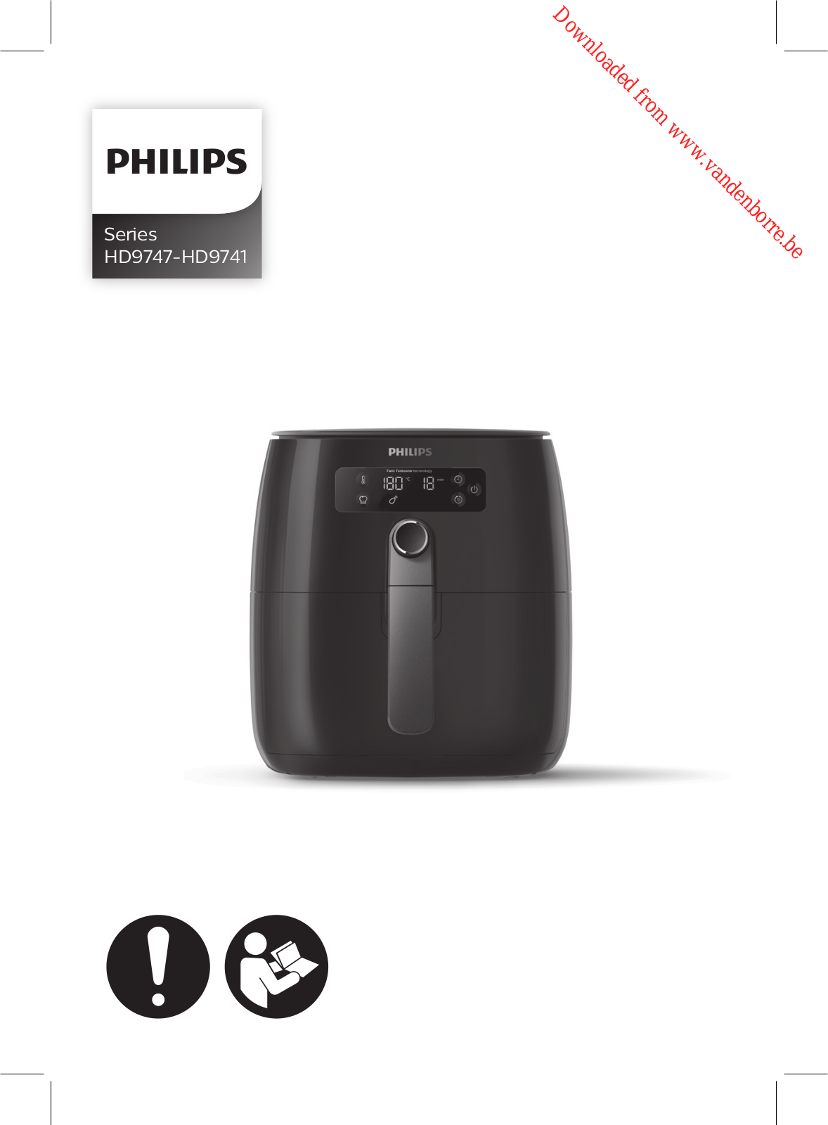 PHILIPS HD9741 User Manual