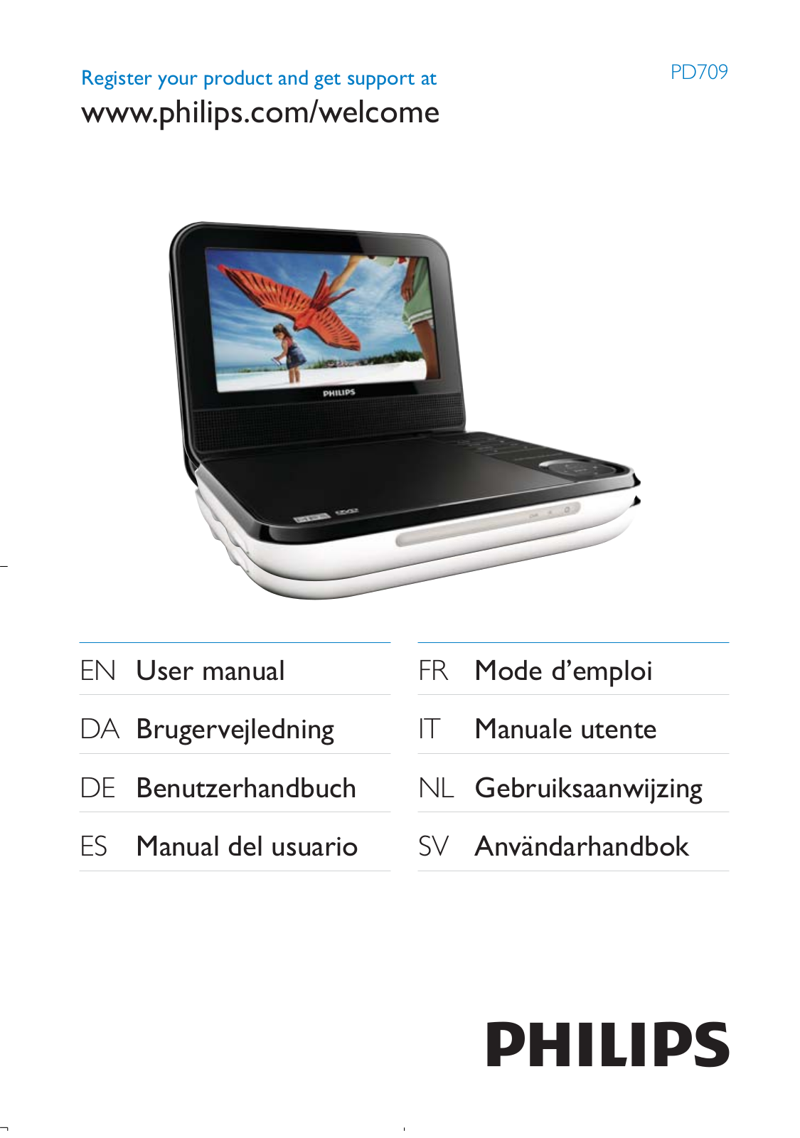 PHILIPS PD709 User Manual