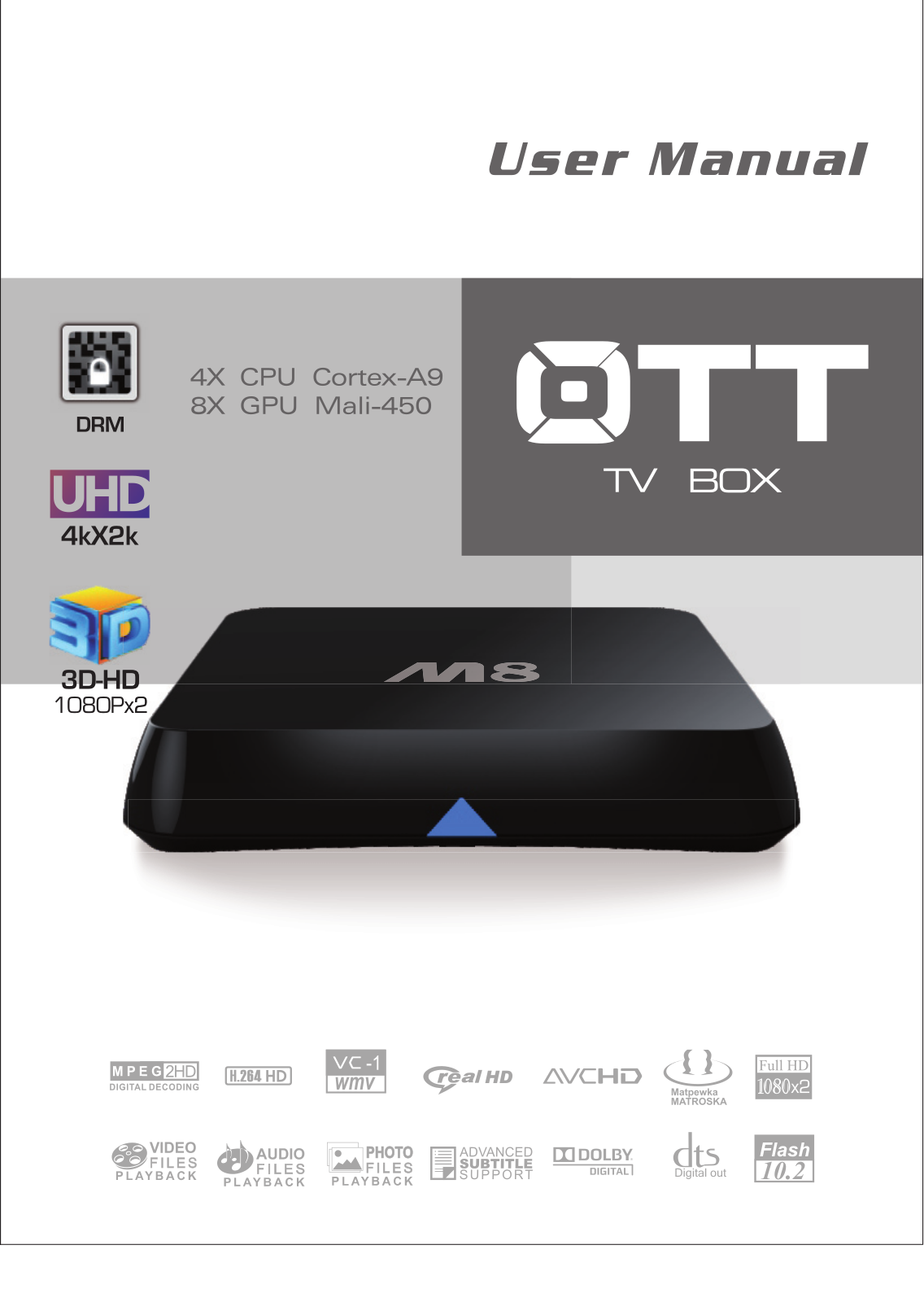 Smart Android TV-Box User manual