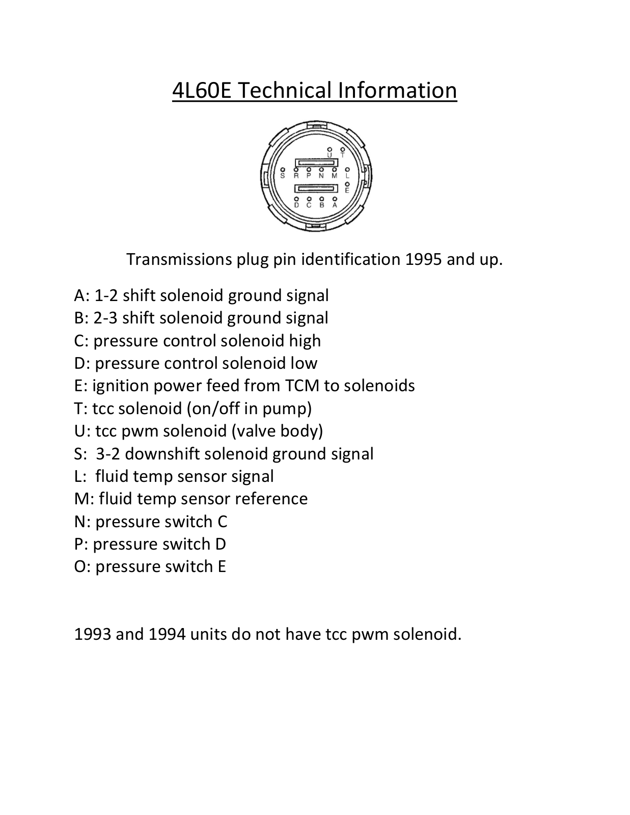 chevy 4l60e Technical Manual - ManualMachine.com