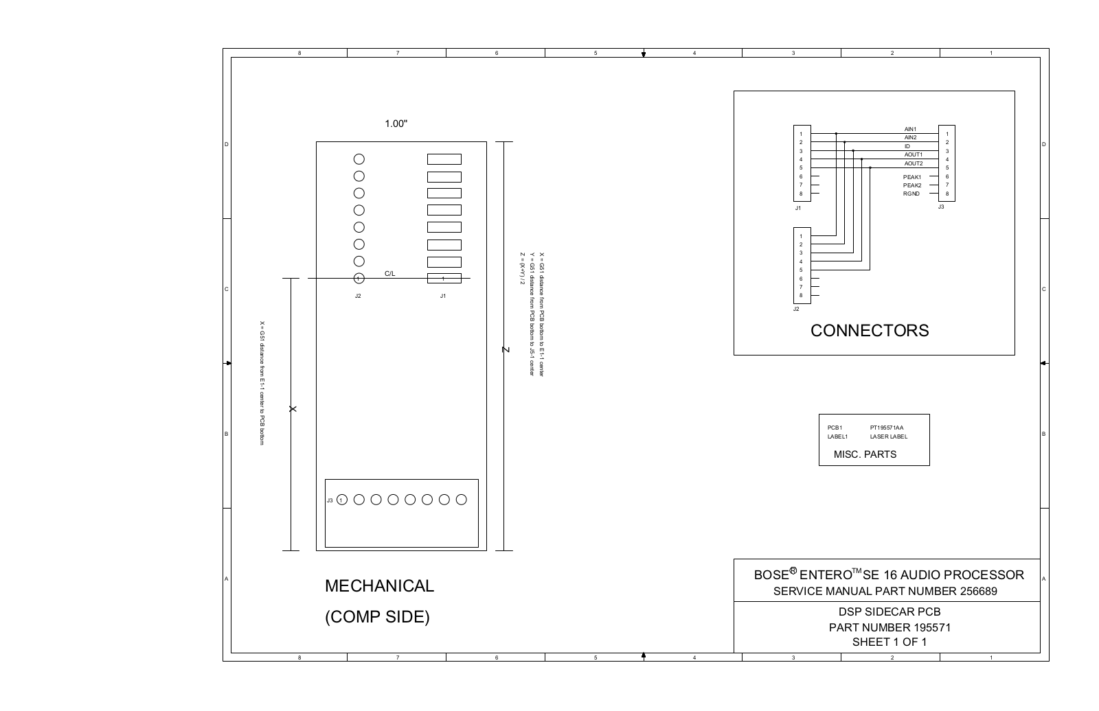 BOSE 195571 Schematic