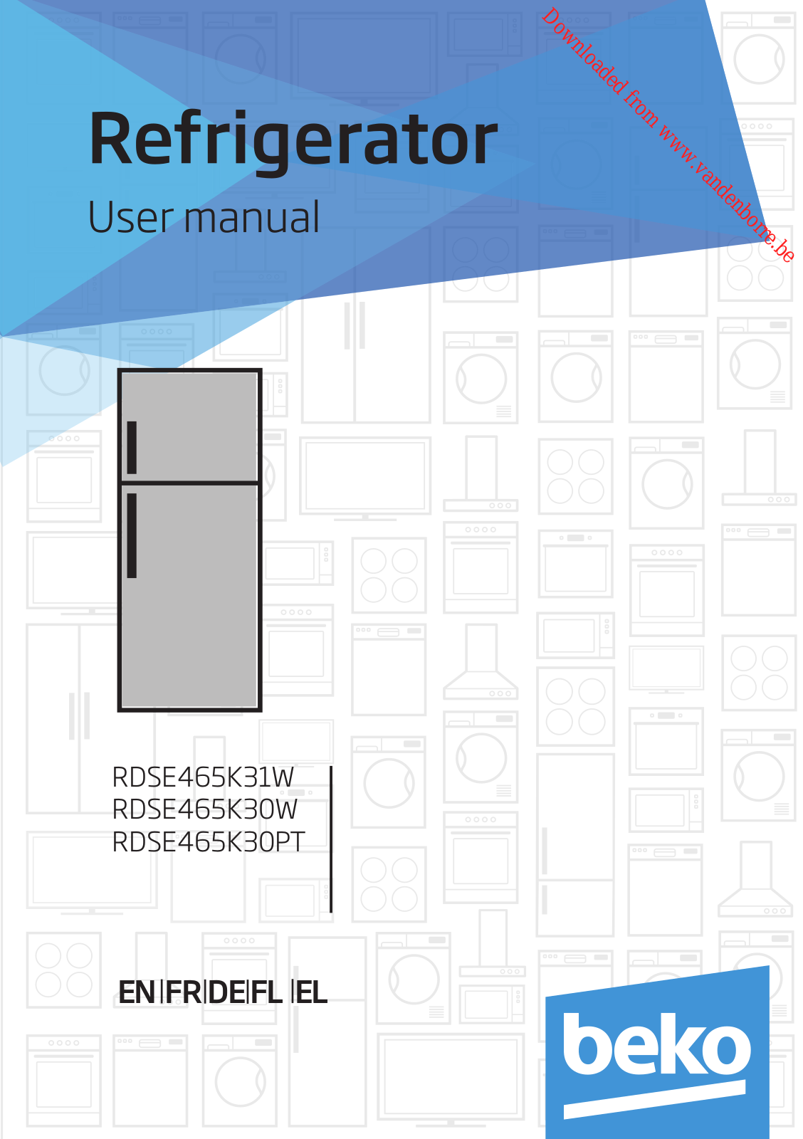 BEKO RDSE465K30PT User Manual