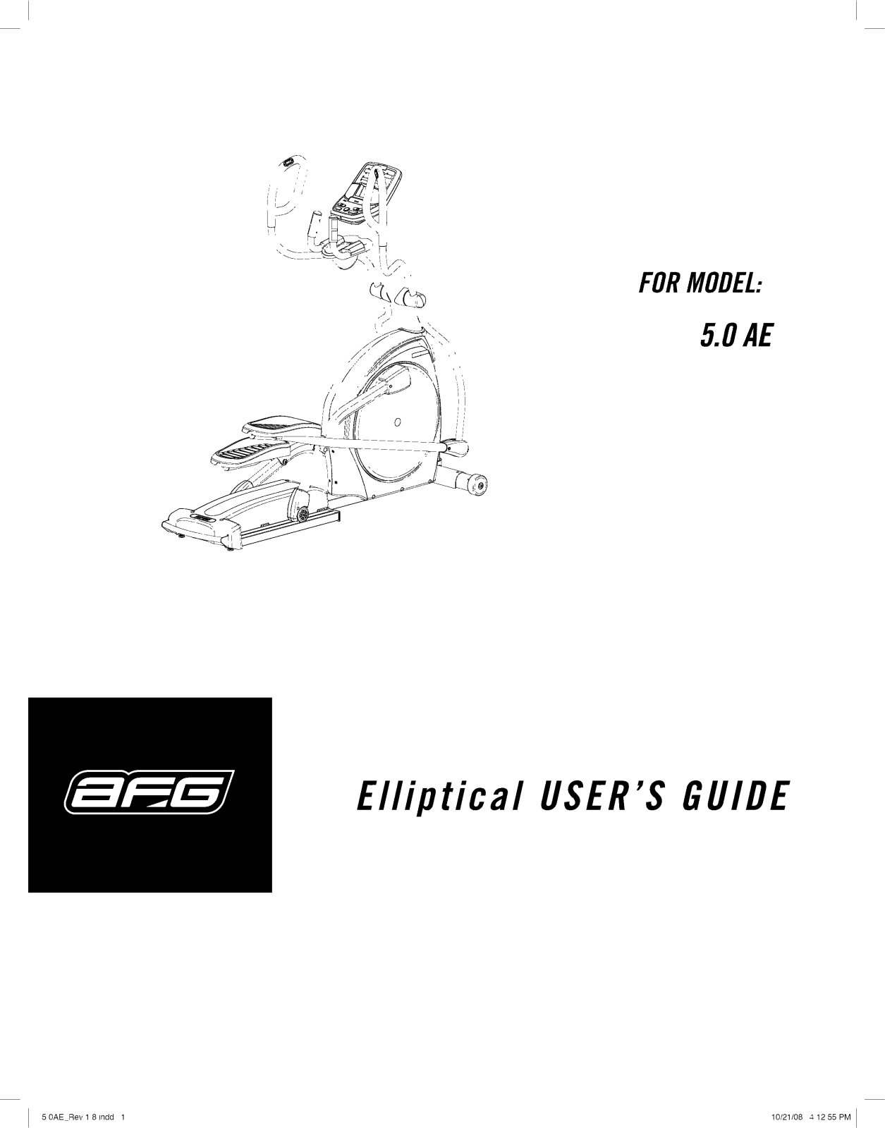 AFG 5.0AE Owner’s Manual