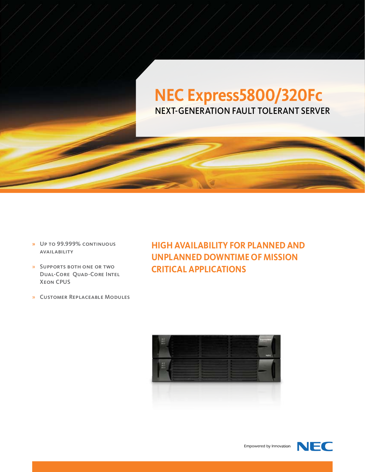 NEC Express5800-320Fc Basic manual