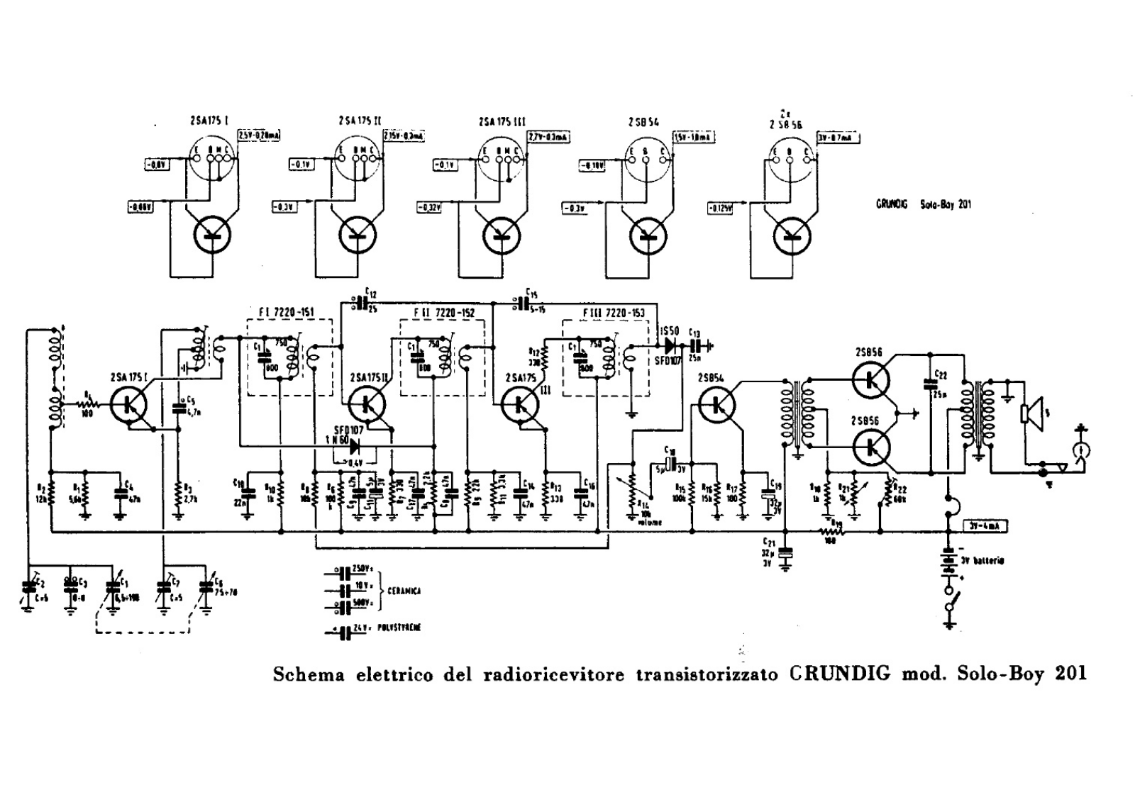 Grundig solo boy 201 schematic