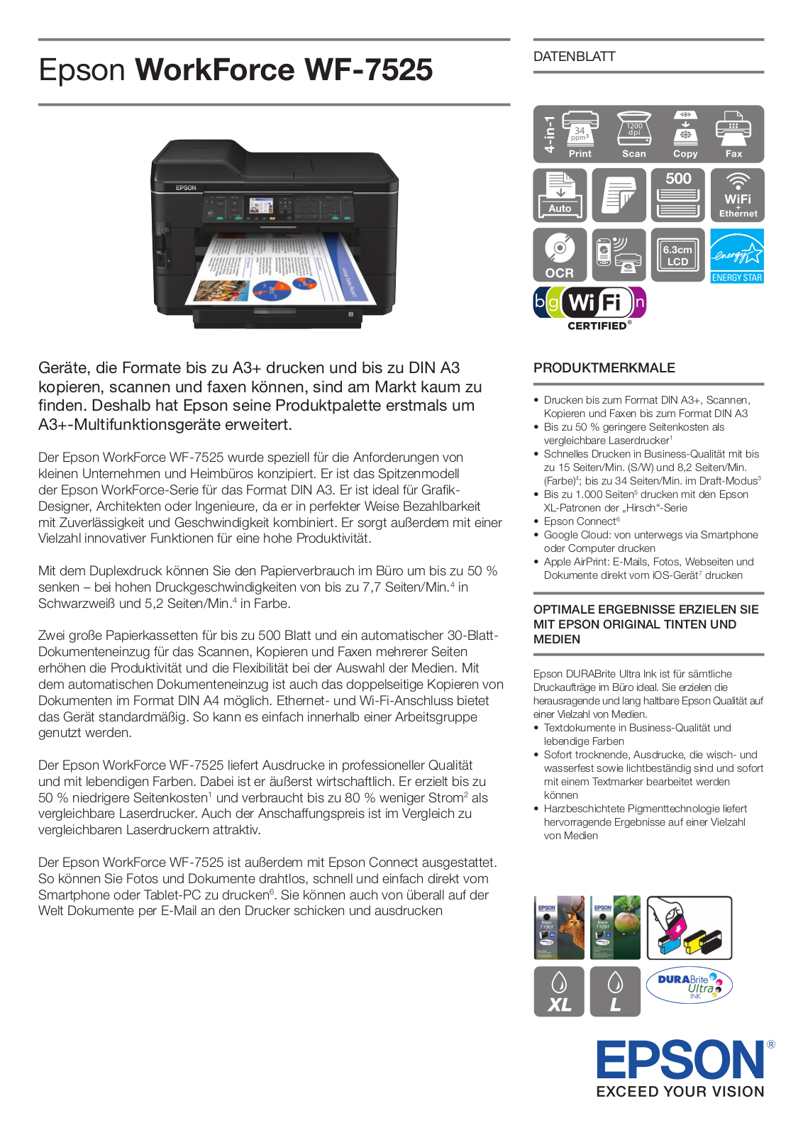 Epson WF-7525 User Manual