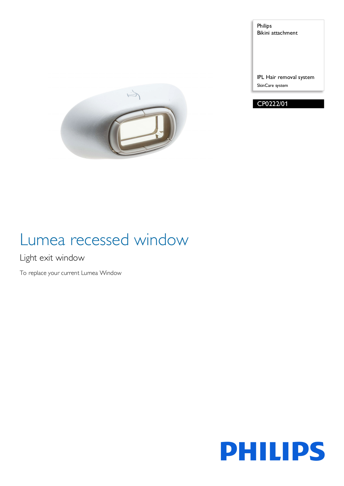 Philips CP0222/01 leaflet - ManualMachine.com