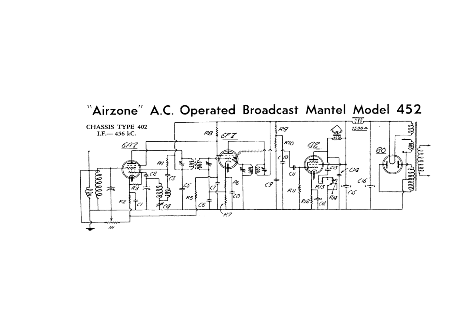 Airzone 452 Diagram - ManualMachine.com