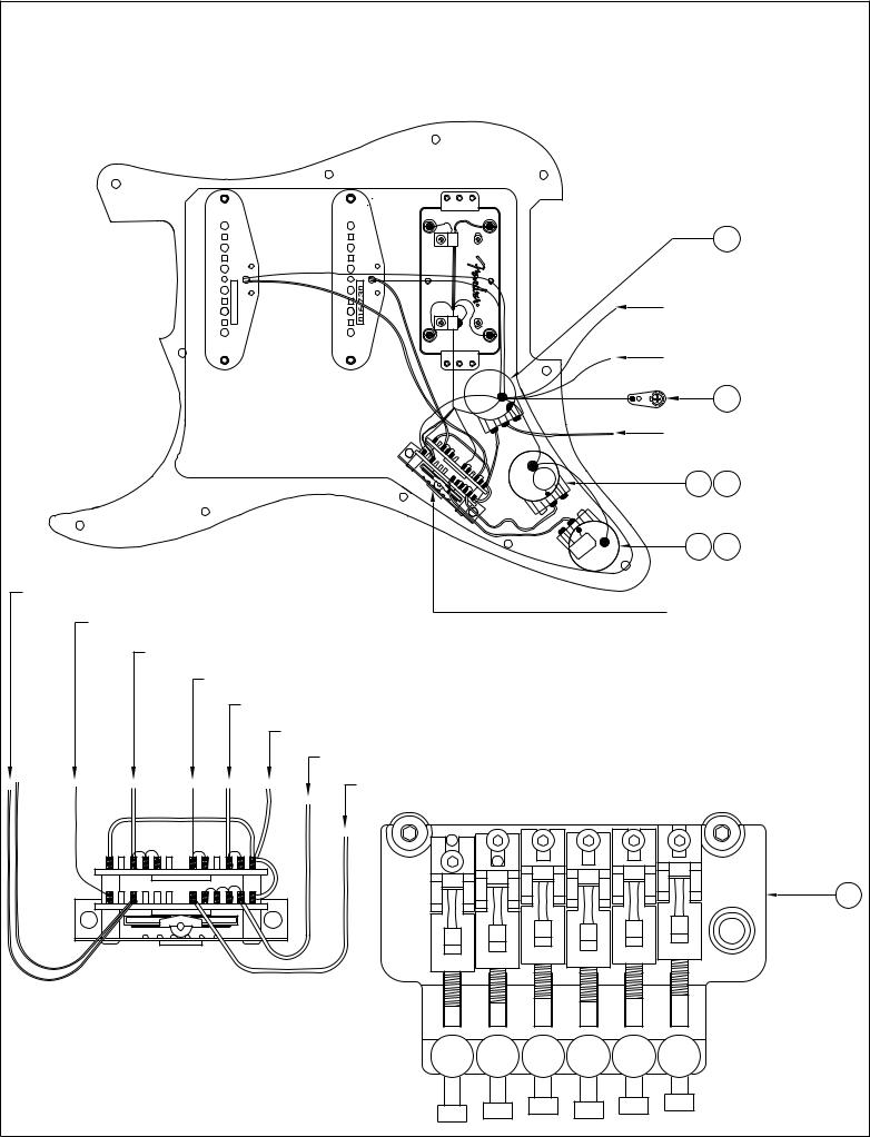Fender FLOYD ROSE CLASSIC STRATOCASTER  HSS Service Manual