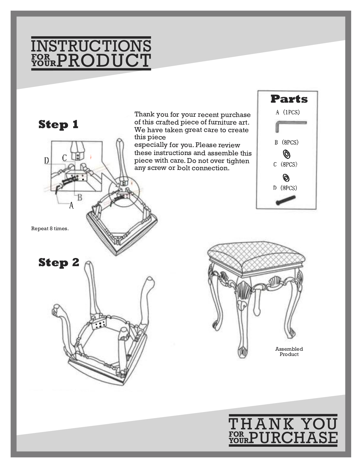 Lark Manor™ TXG1213 Installation & Assembly - ManualMachine.com