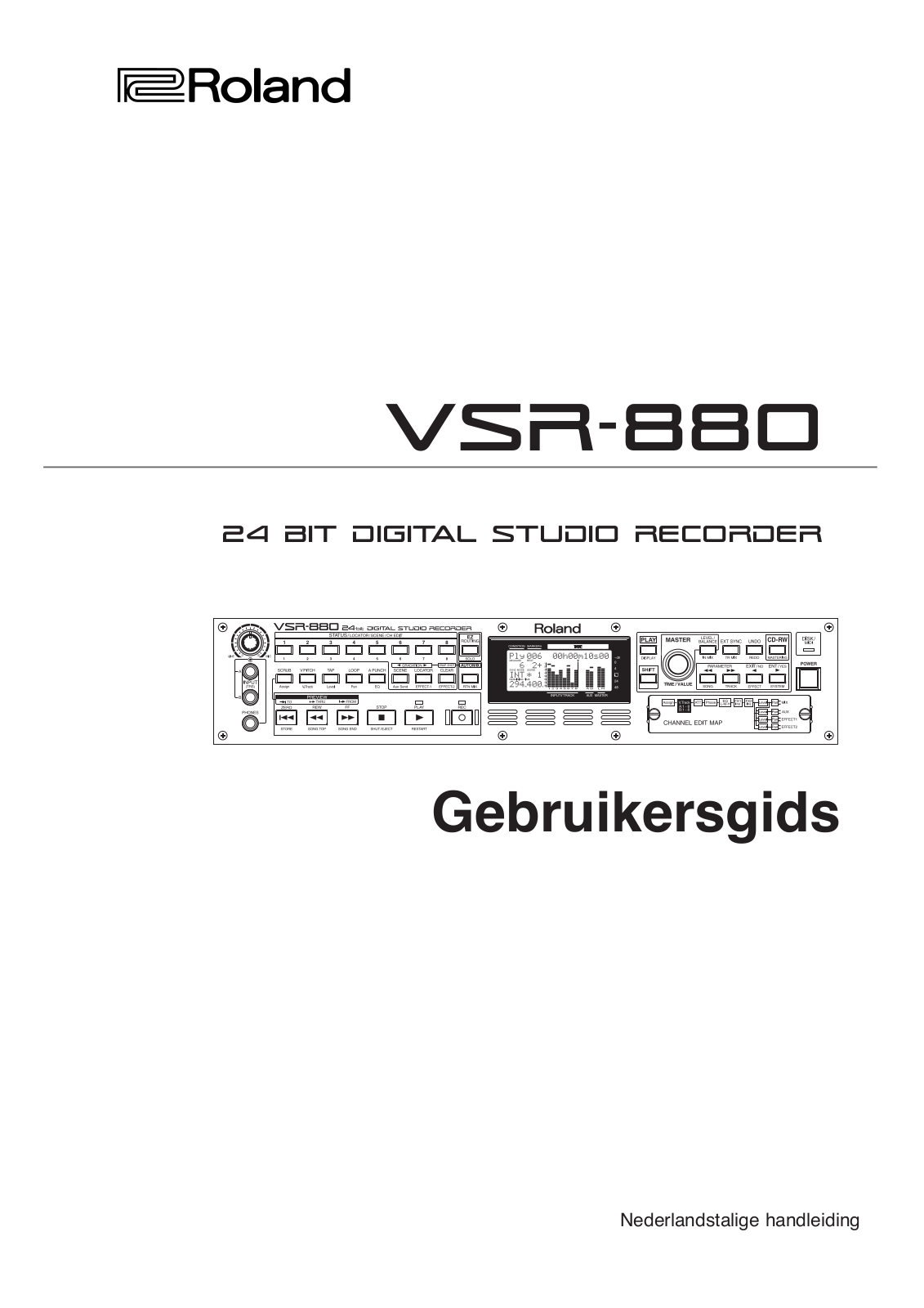 Roland VSR-880 User Manual