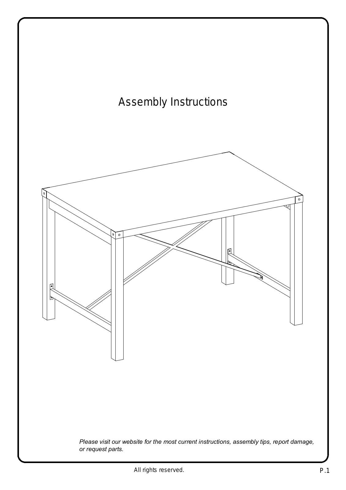 Foundstone W005934277 Assembly Instructions - ManualMachine.com
