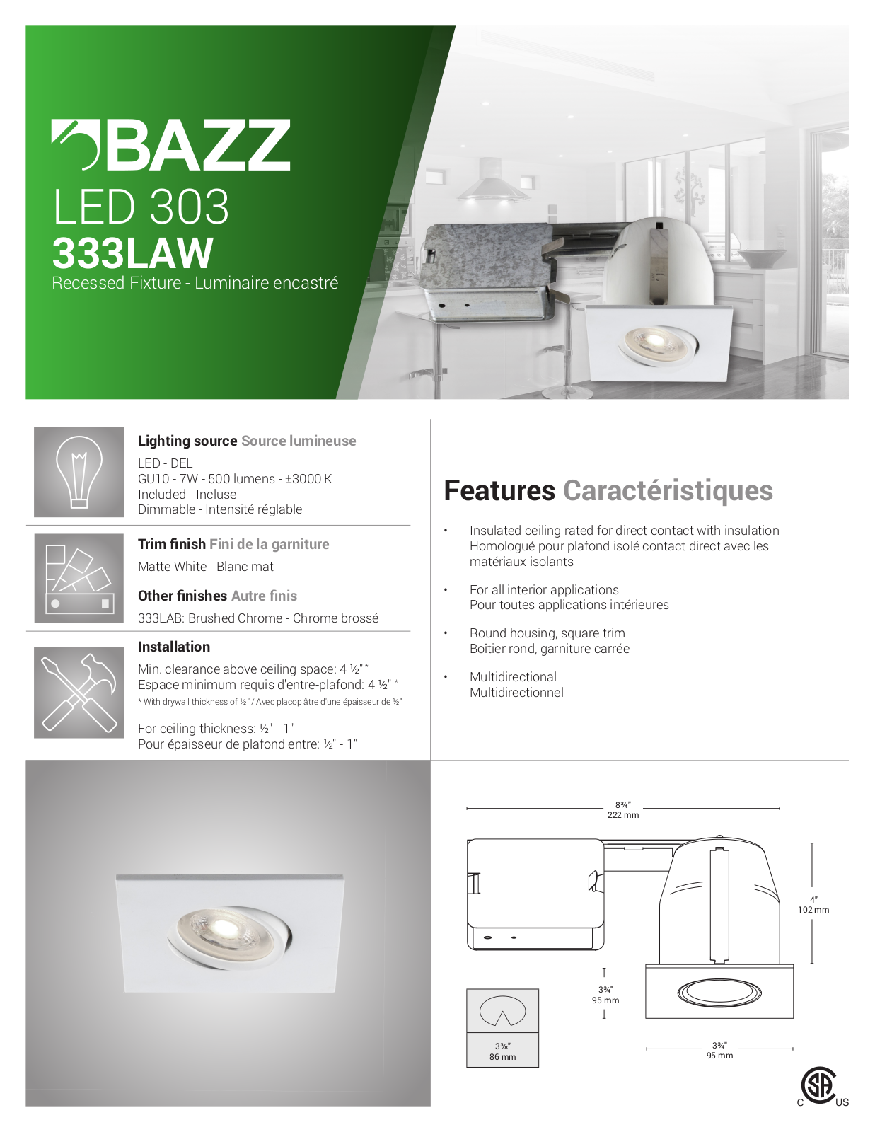 Bazz BAIN1275 Specifications - ManualMachine.com