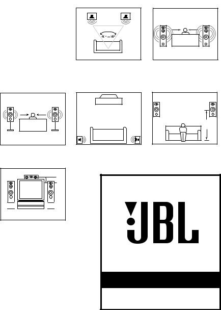 JBL E 100, E 30, E 50, E 60, E 80 User Manual
