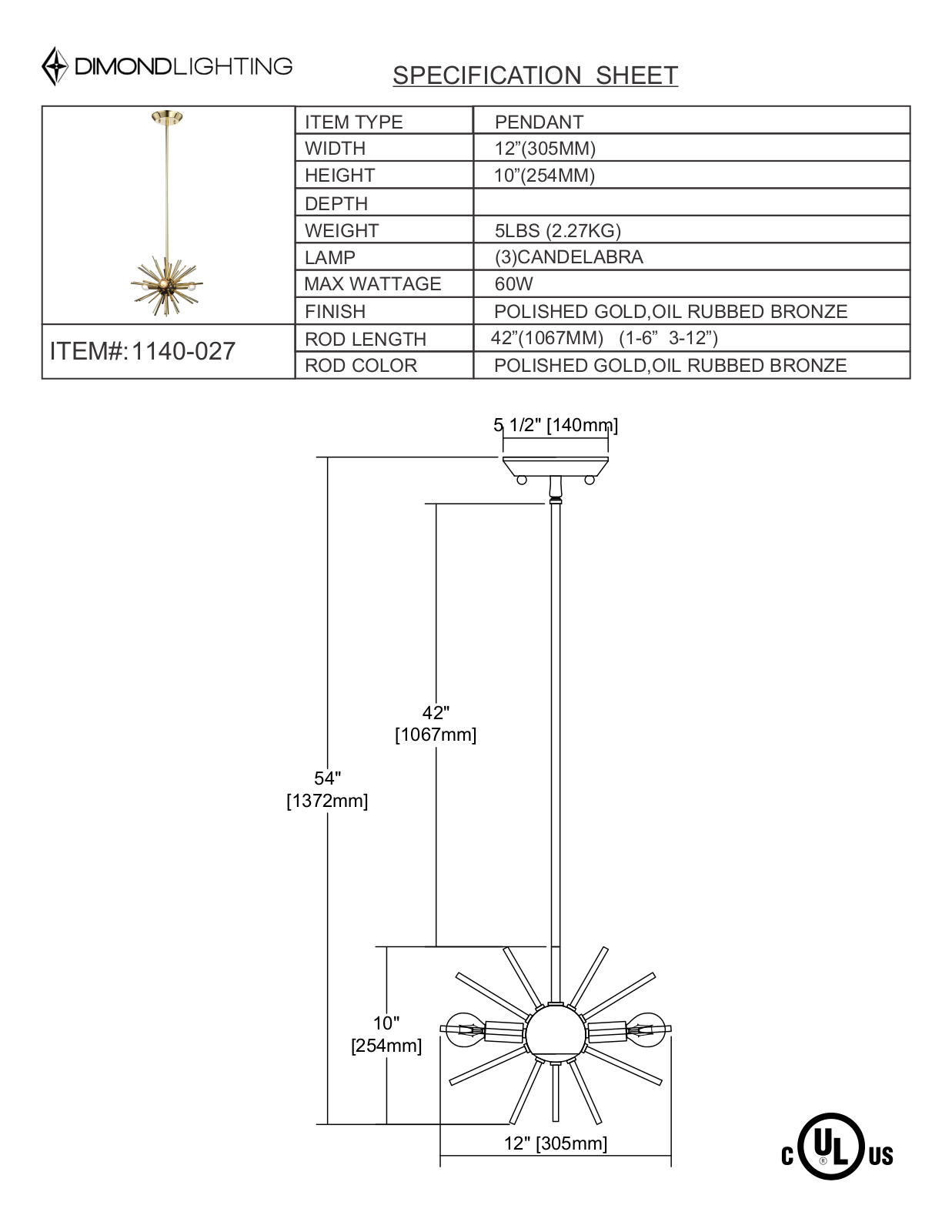 ELK Home 1140027 User Manual