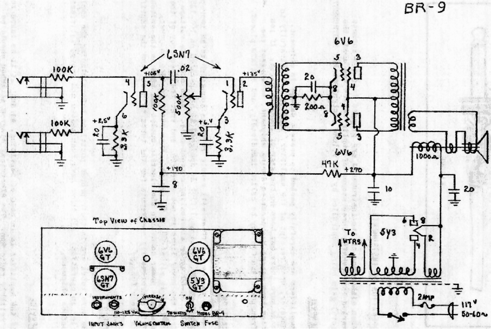 Gibson br9 schematic