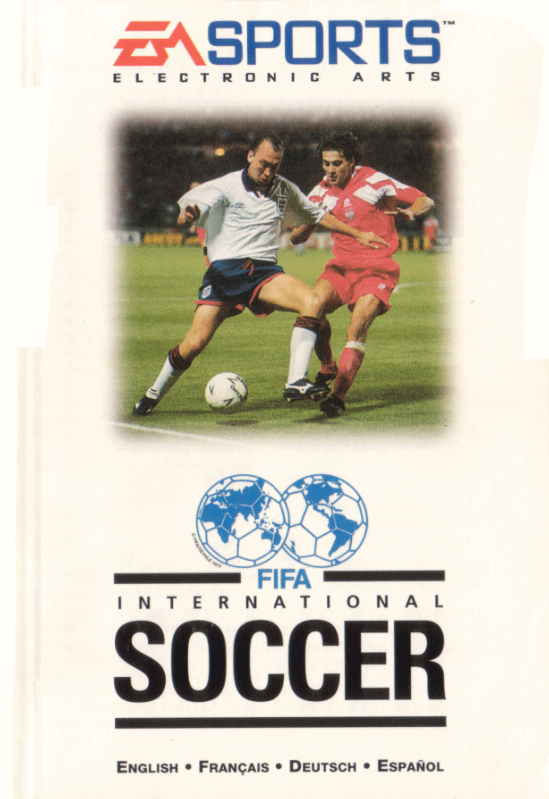 GAMES SEGA GENESIS & MEGADRIVE & MEGA-CD & MEGA-CD 2 FIFA INTERNATIONAL SOCCER User Manual