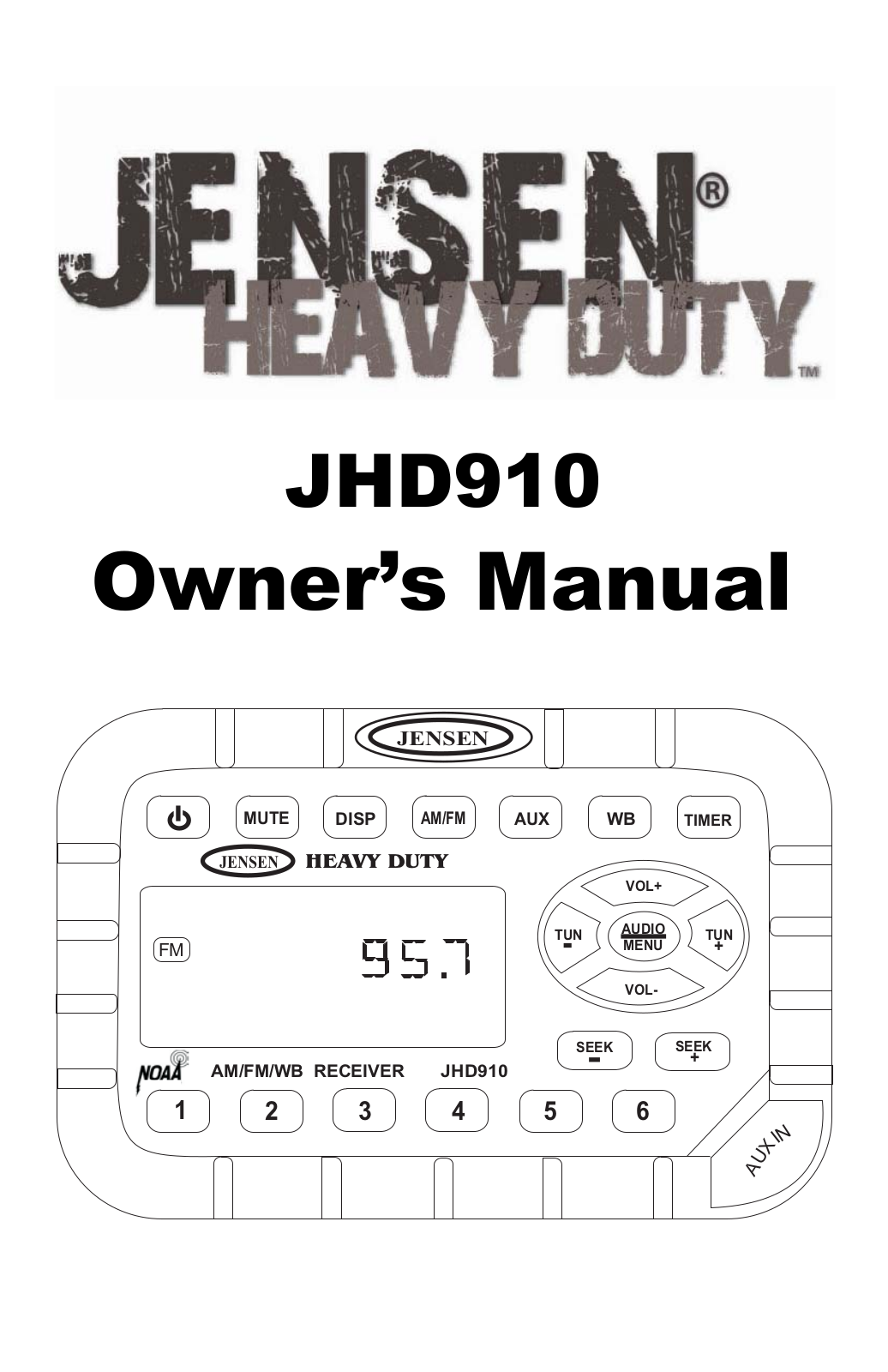 ASA JHD910 User Manual