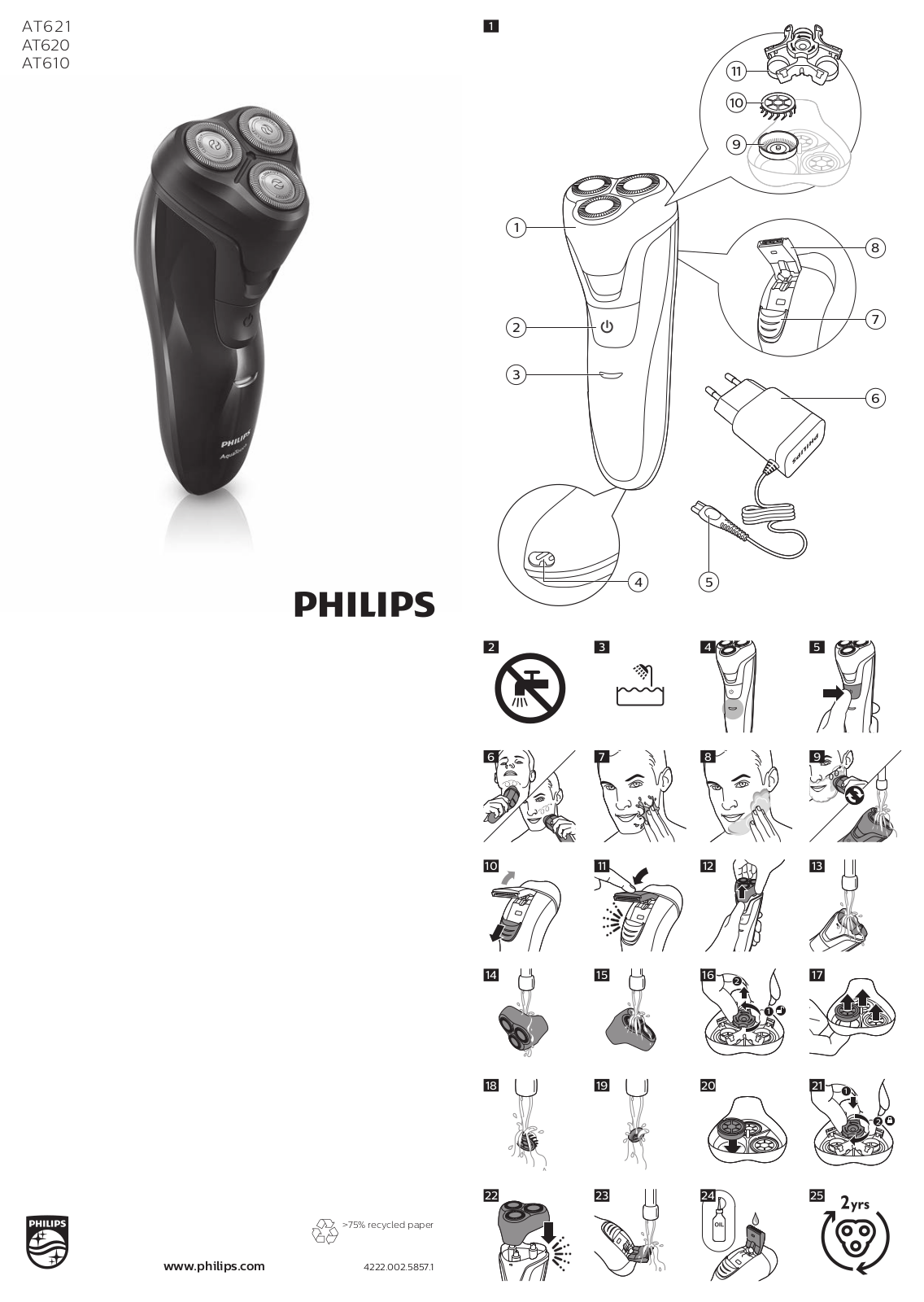 PHILIPS AT620 Instruction Manual