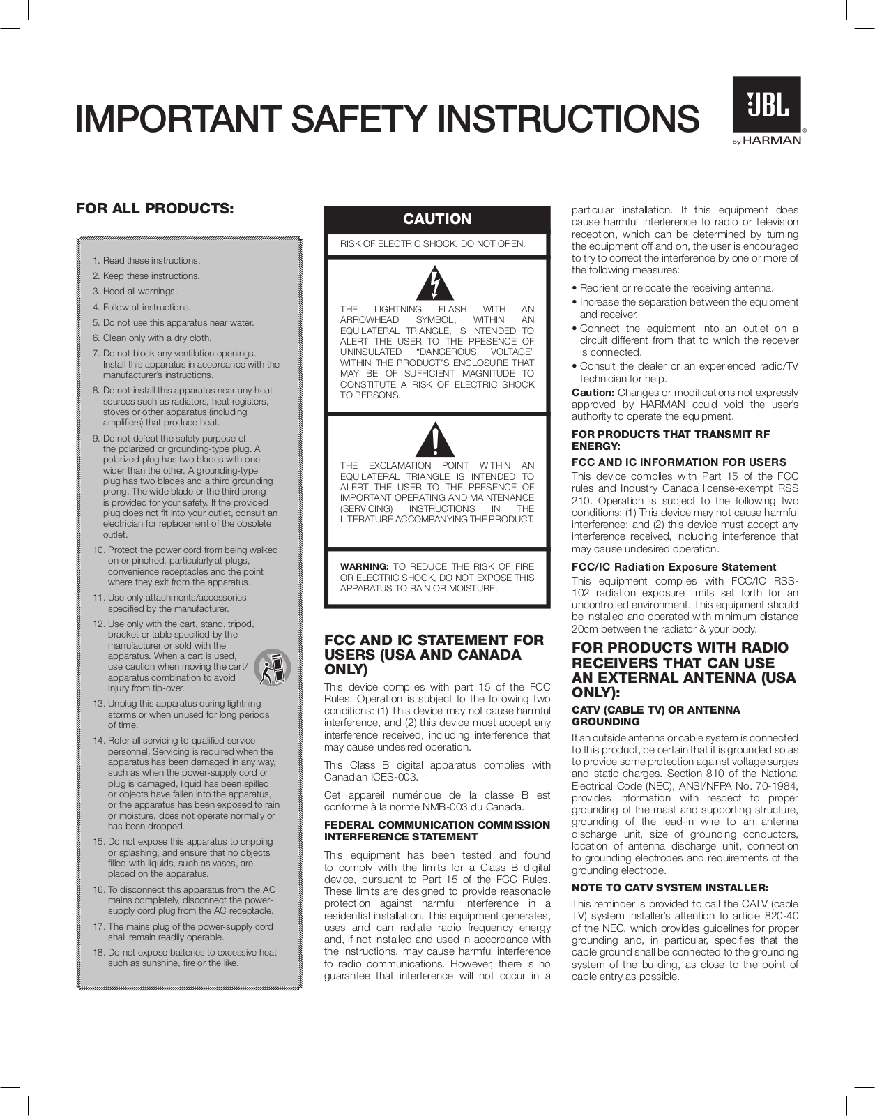 Harman PULSE Users Manual