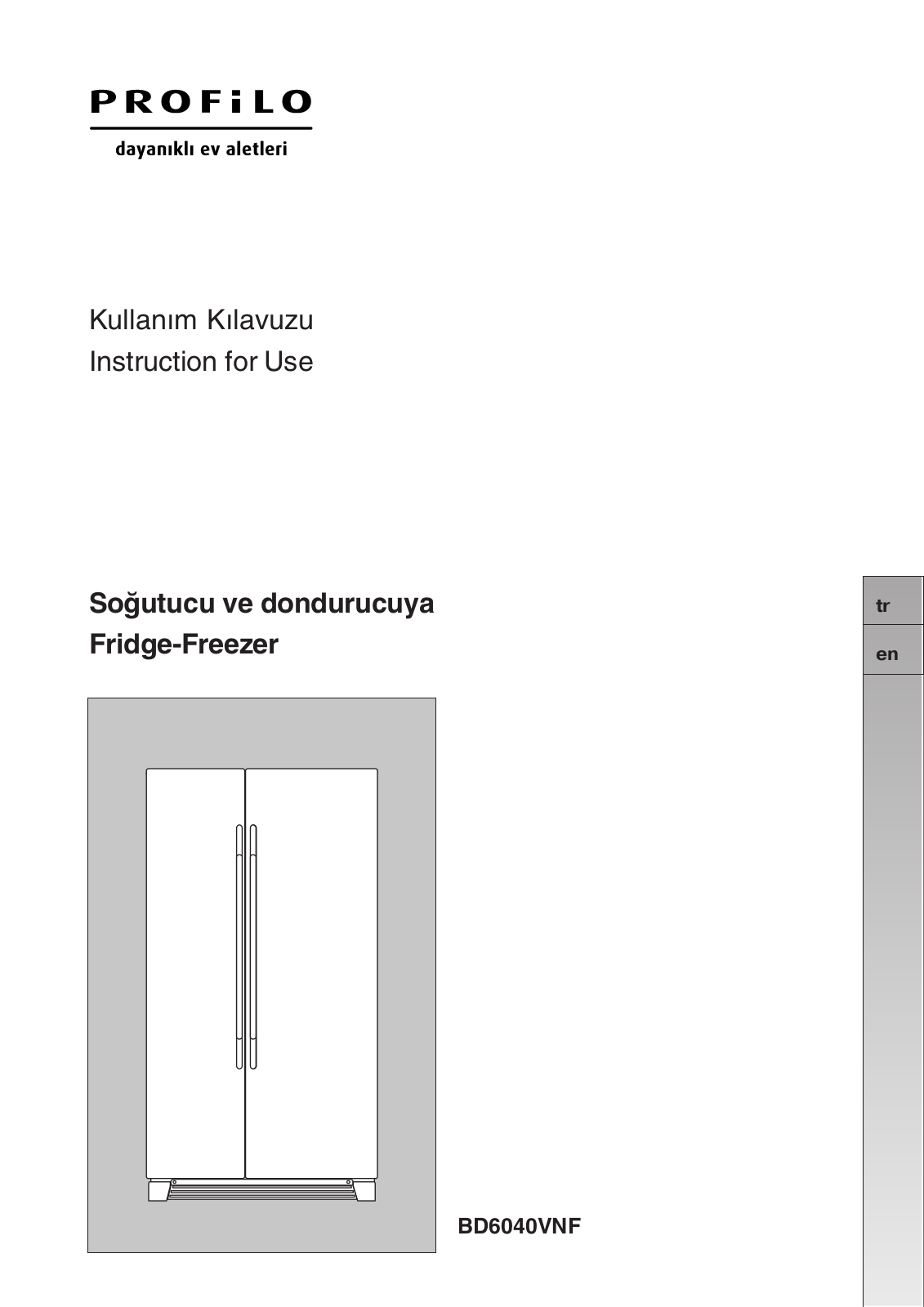 Profilo BD6040VNF User Manual - ManualMachine.com