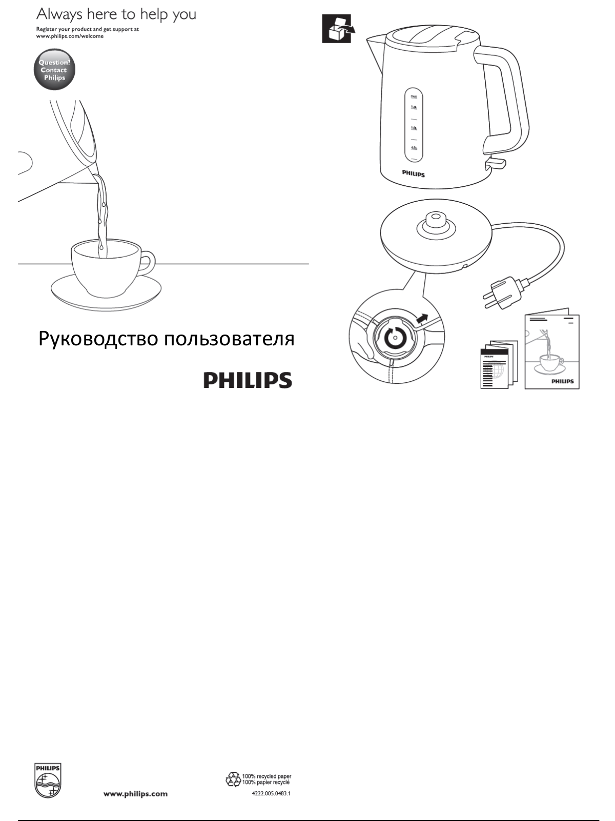 Philips HD 9322/31 User manual